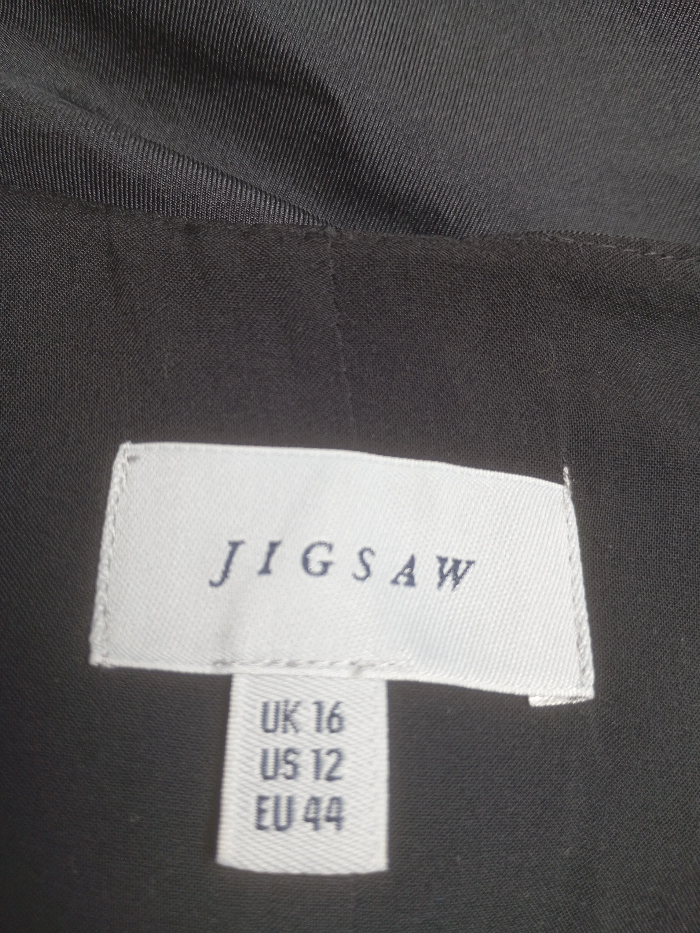 Jigsaw Mini Dress UK16 in Black - Image 6