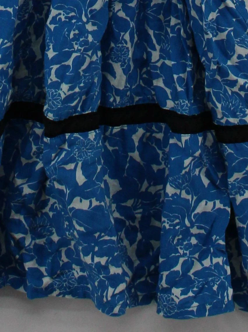 Jigsaw Shirt Maxi Dress in Blue - Image 4