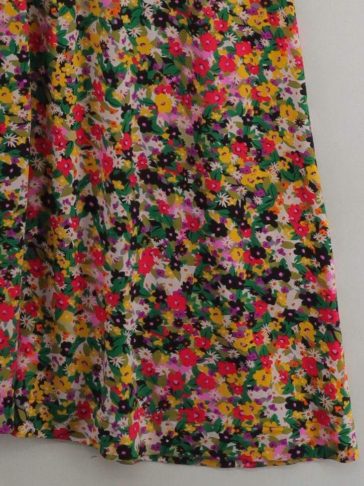 Jigsaw Shirt Midi Dress M in Multi - Image 4