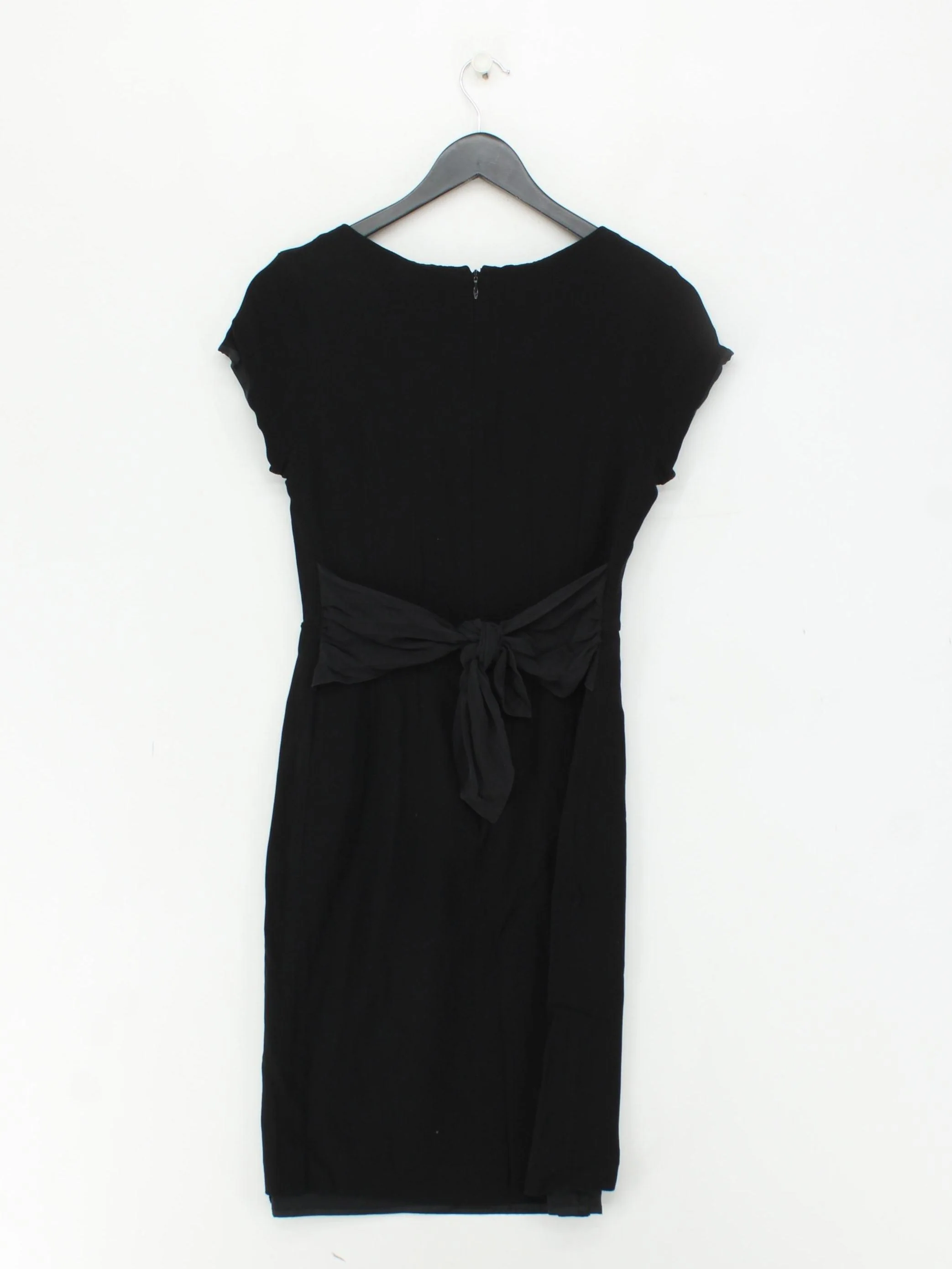 Jigsaw Shirt Midi Dress UK10 in Black - Image 2