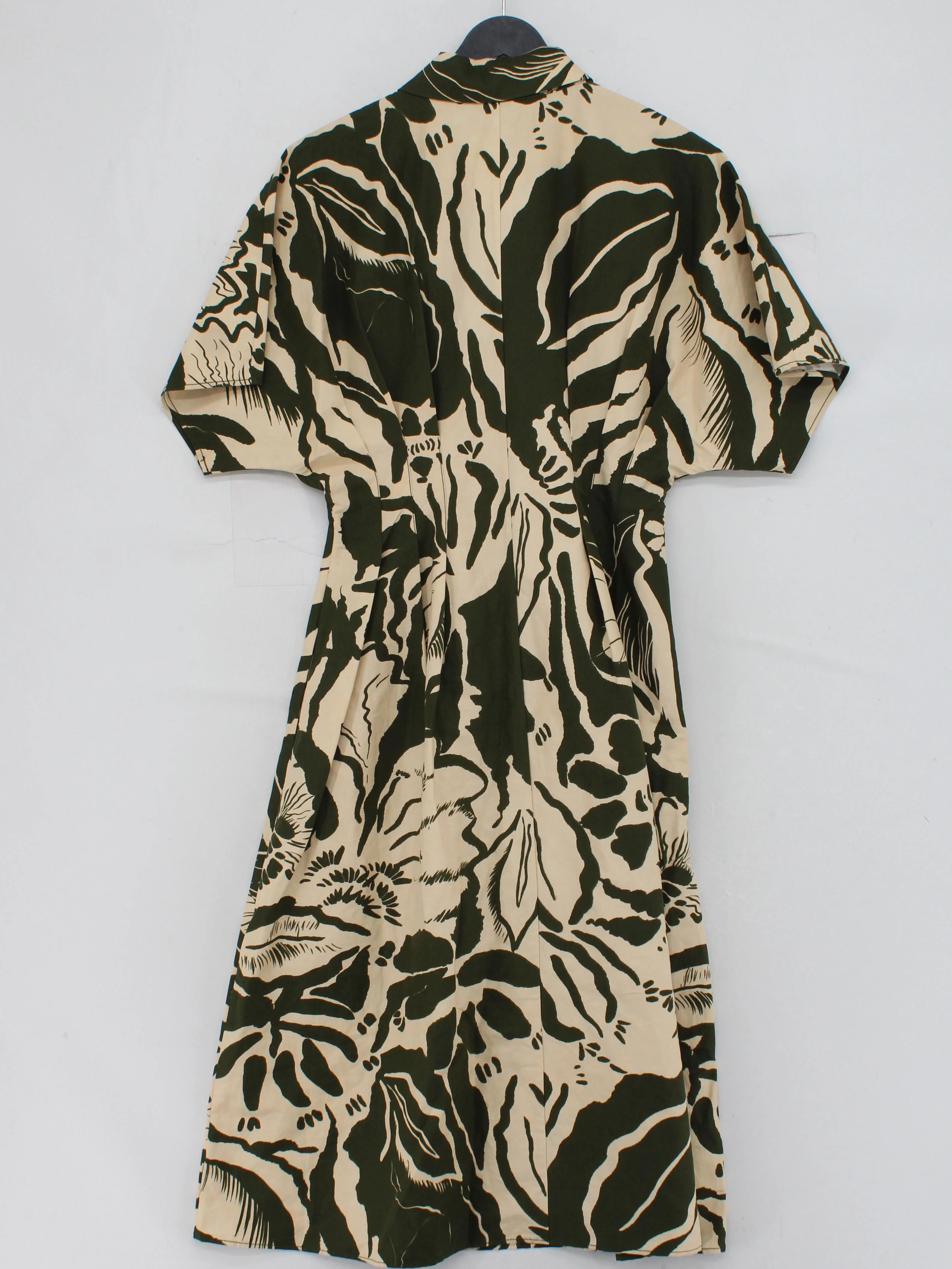 Jigsaw Shirt Midi Dress UK10 in Multi - Image 2