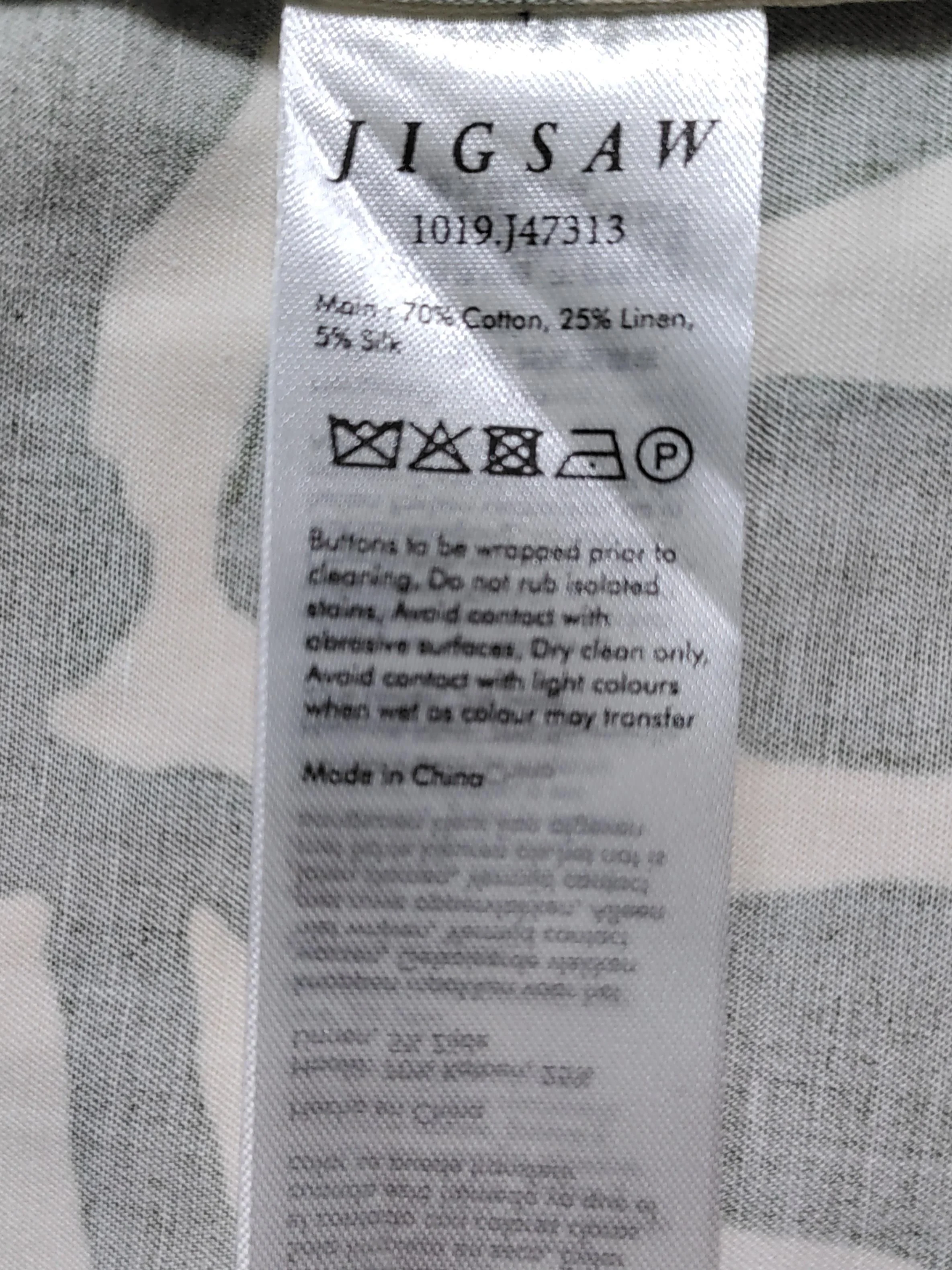 Jigsaw Shirt Midi Dress UK10 in Multi - Image 6