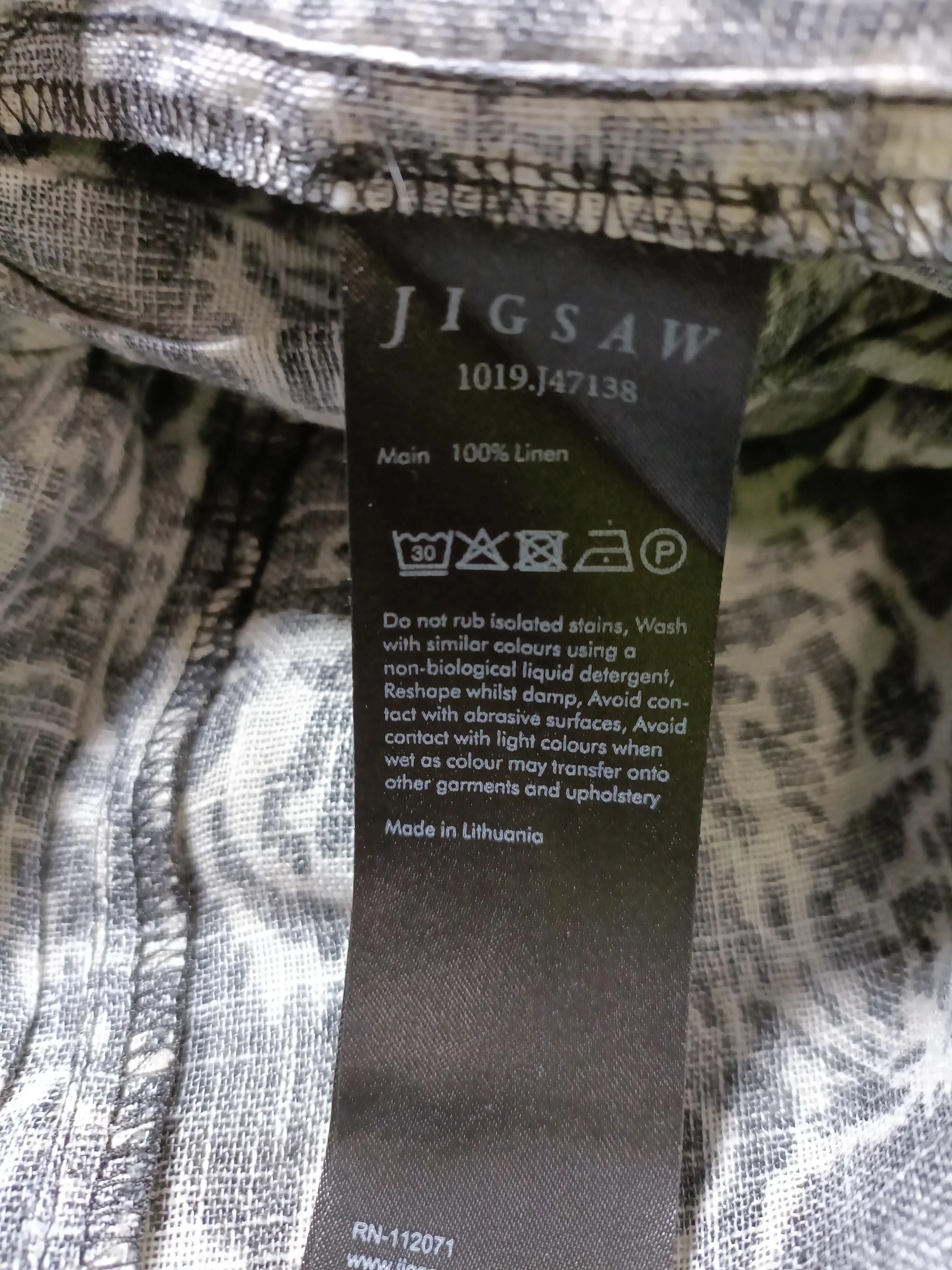 Jigsaw Skater Midi Dress in Black - Image 6
