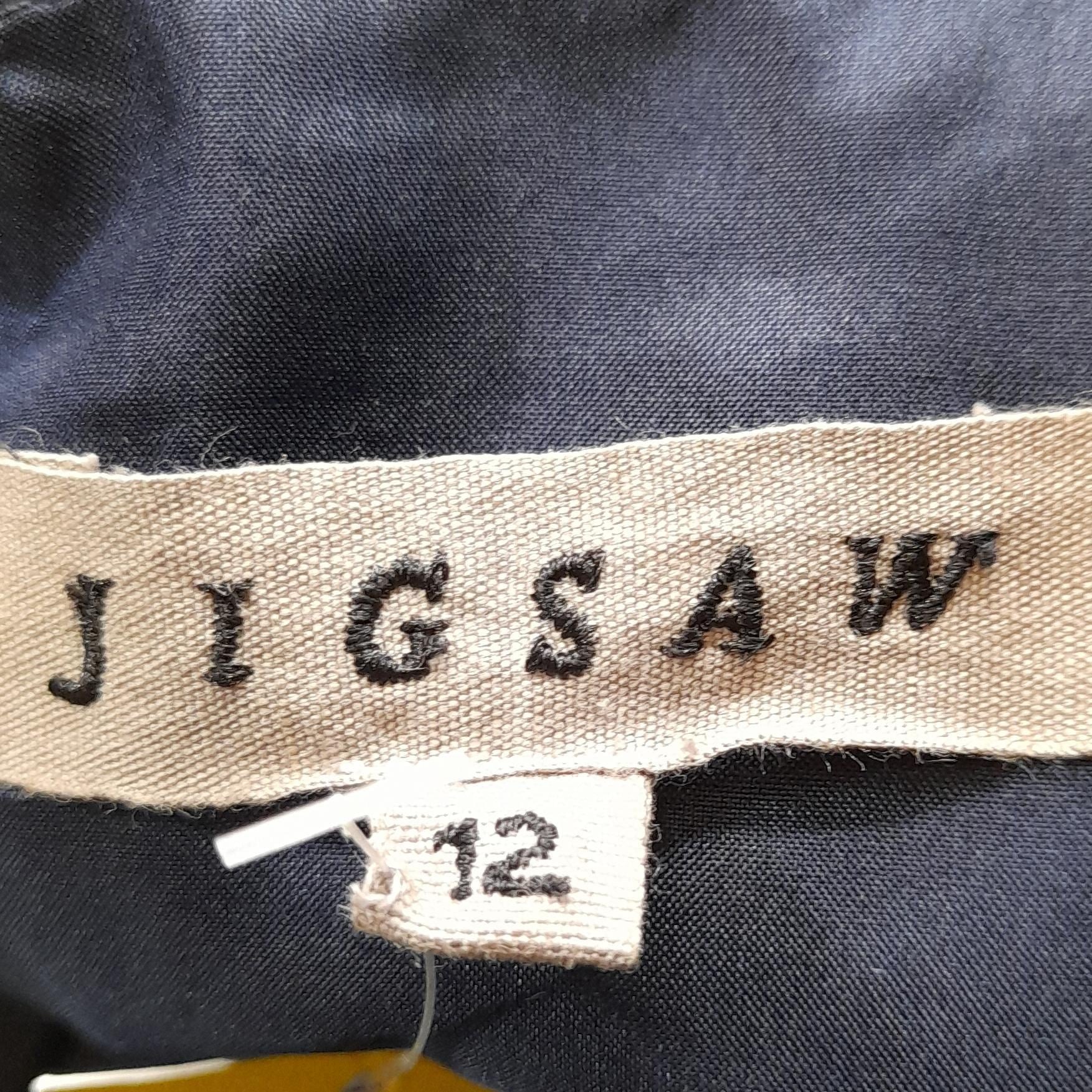Jigsaw Skater Mini Dress UK12 in Blue - Image 5