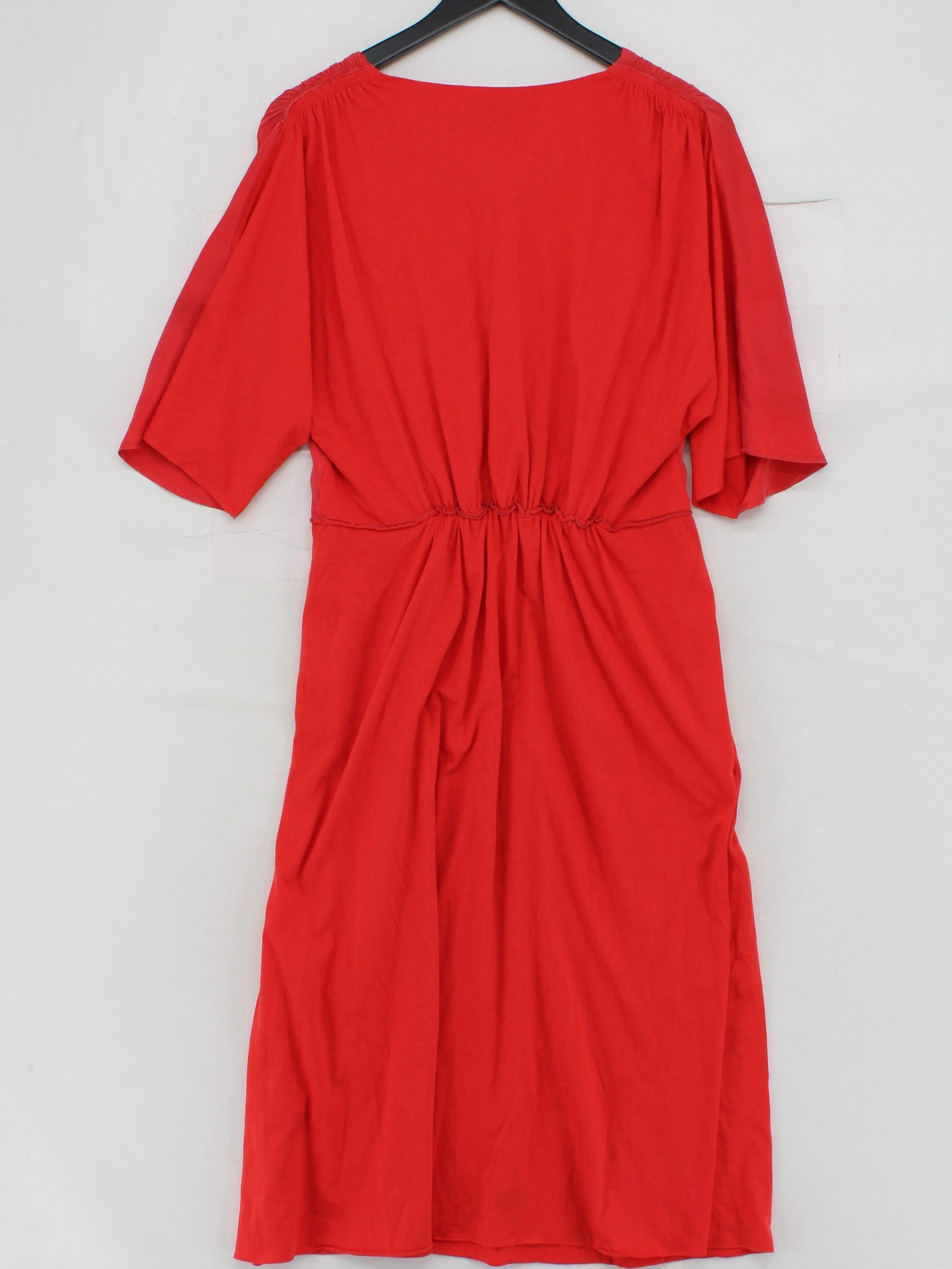 Jigsaw T-Shirt Midi Dress M in Red - Image 2