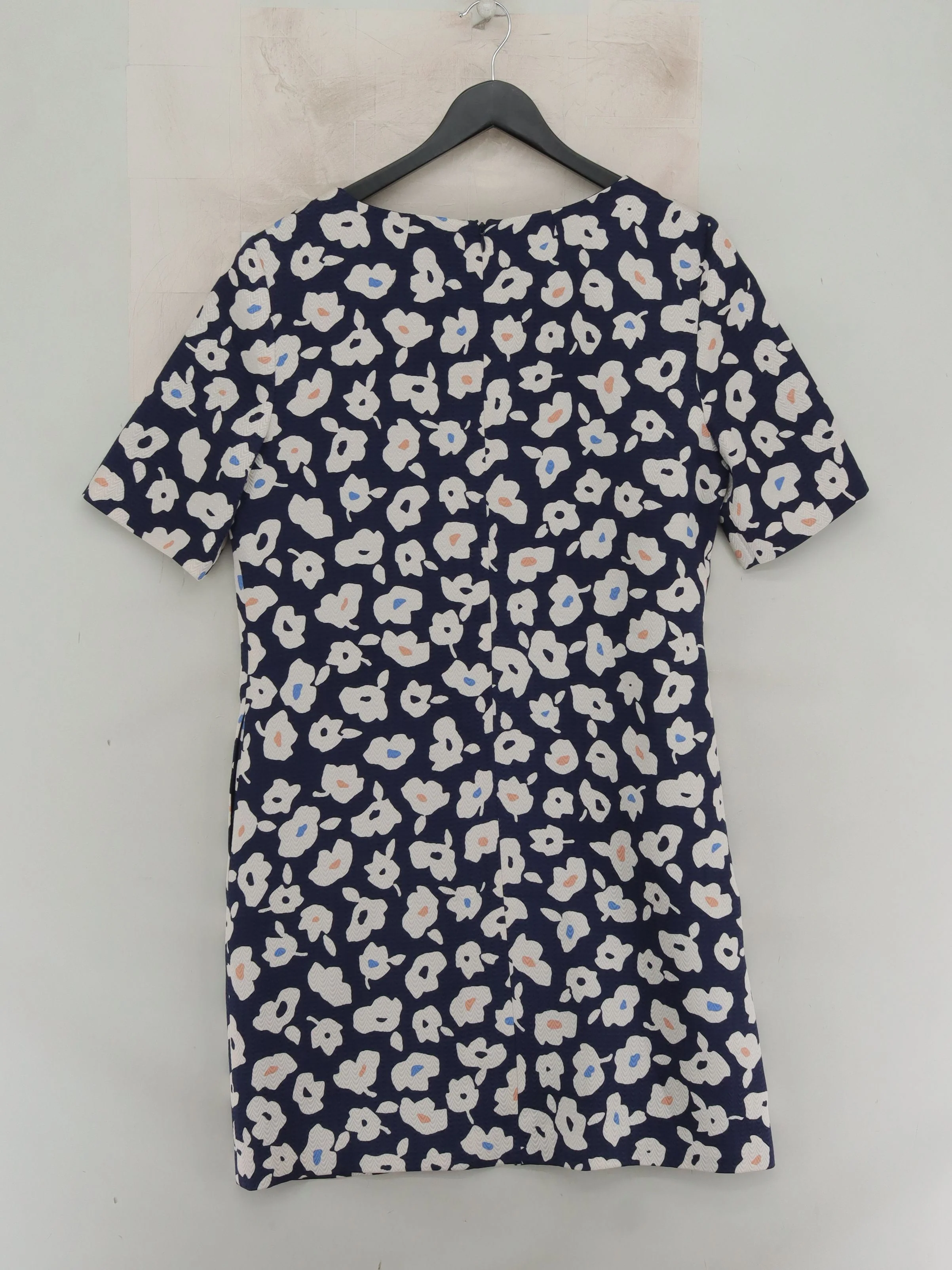 Jigsaw T-Shirt Mini Dress in Blue - Image 2