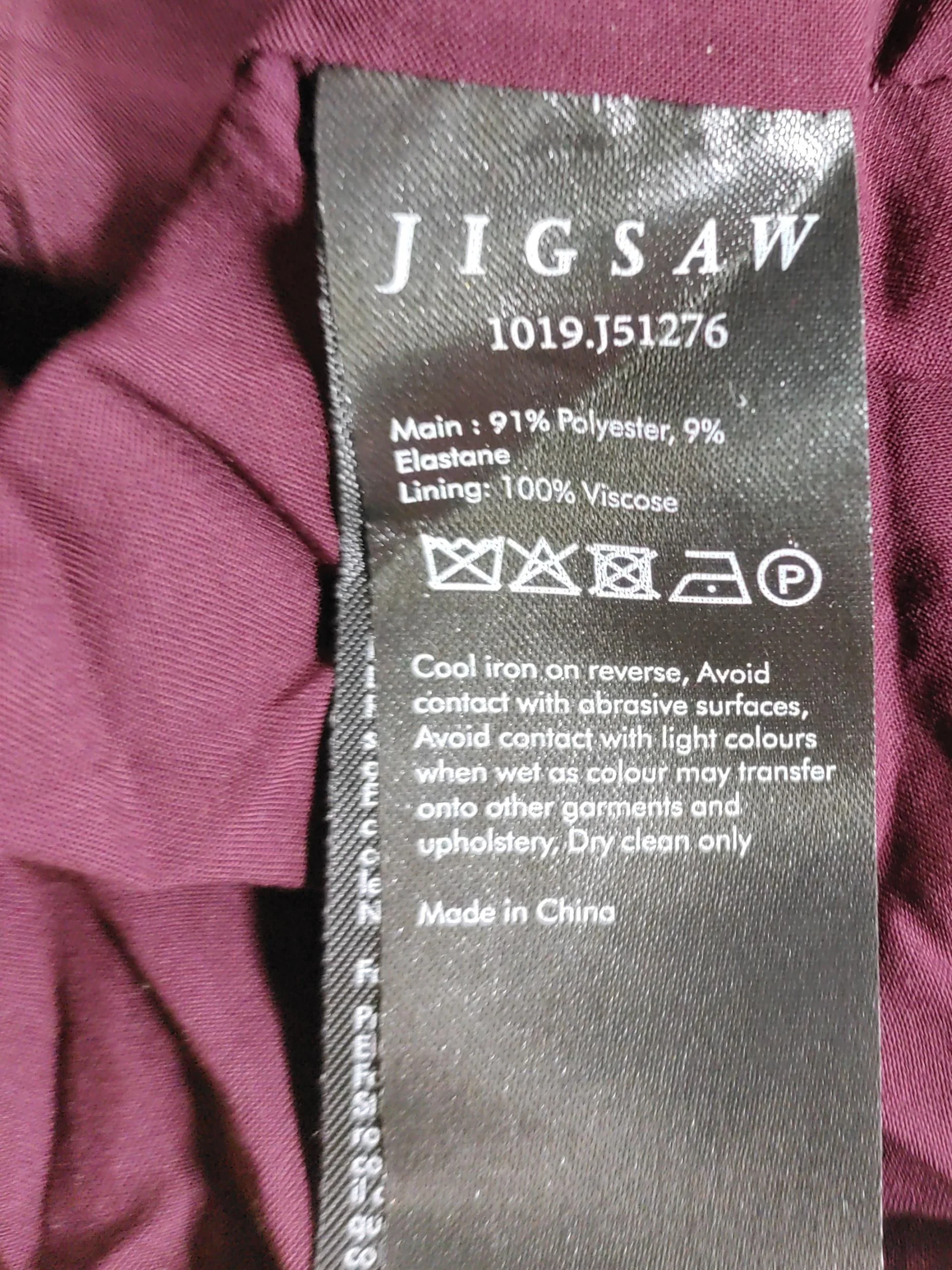 Jigsaw T-Shirt Mini Dress UK12 in Multi - Image 6