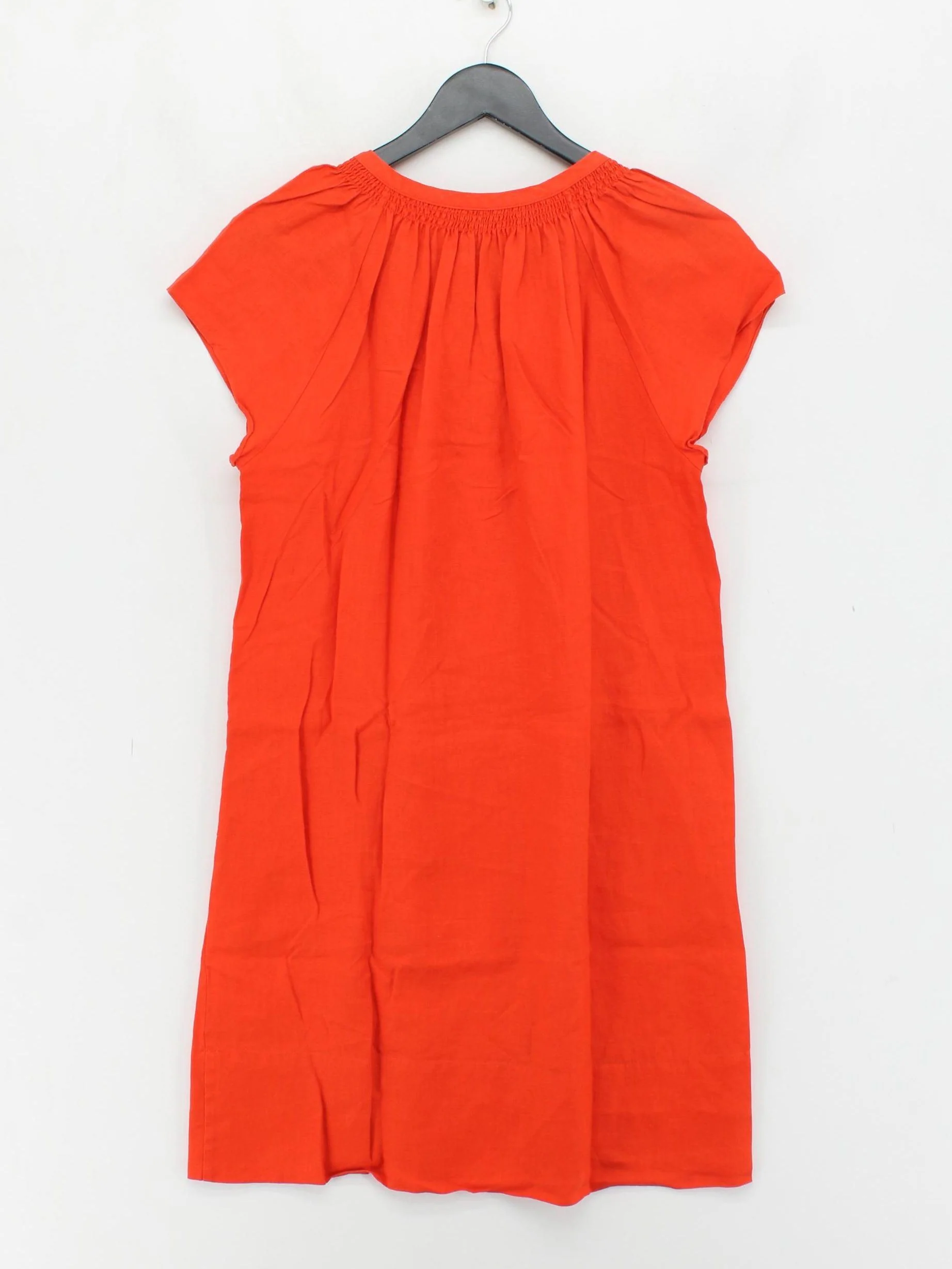 Jigsaw T-Shirt Mini Dress UK8 in Orange - Image 2