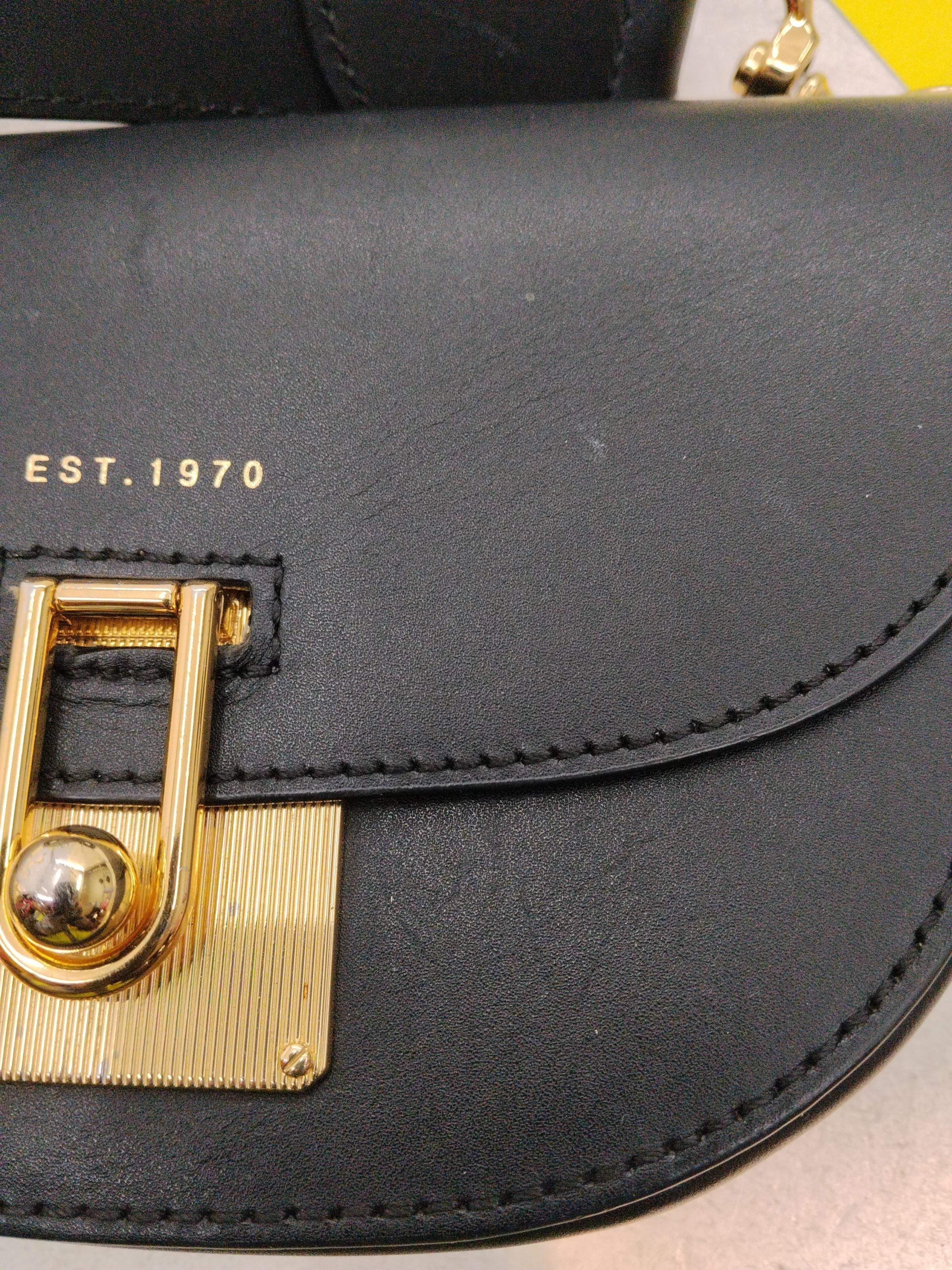 Jigsaw Women's Bag Black 100% Faux Leather Crossbody - Image 3