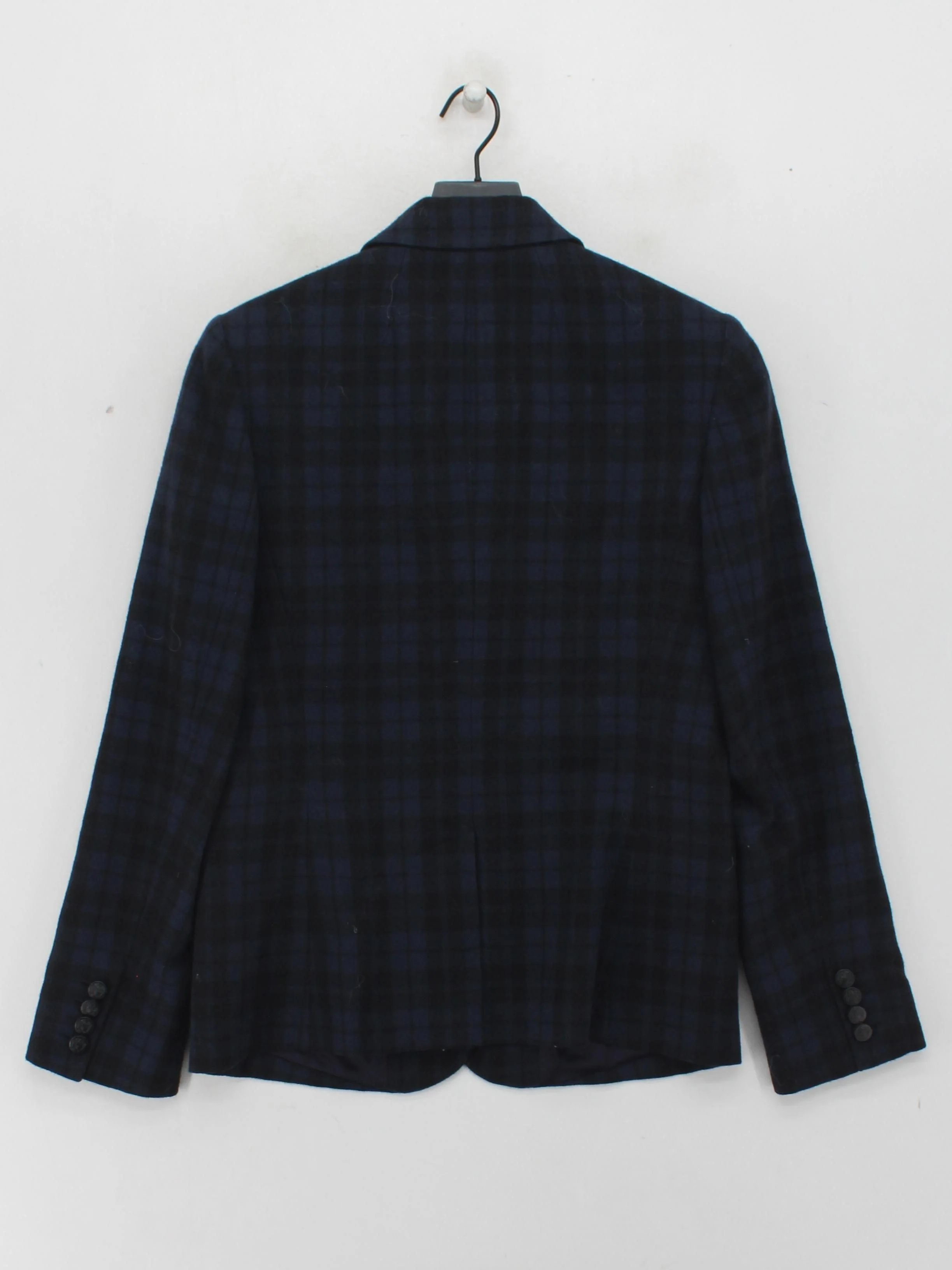 Jigsaw Women's Blazer Chest: 38 in Blue Wool - Image 2