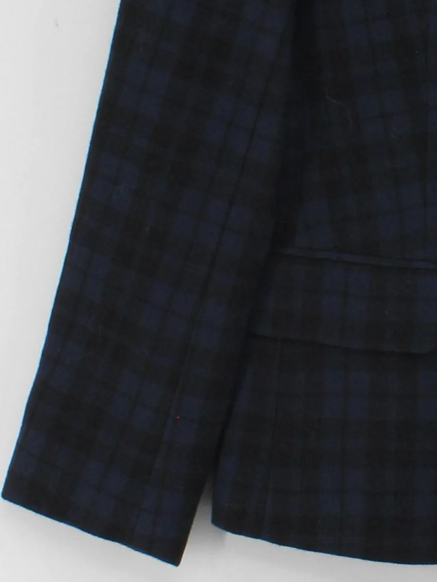 Jigsaw Women's Blazer Chest: 38 in Blue Wool - Image 4