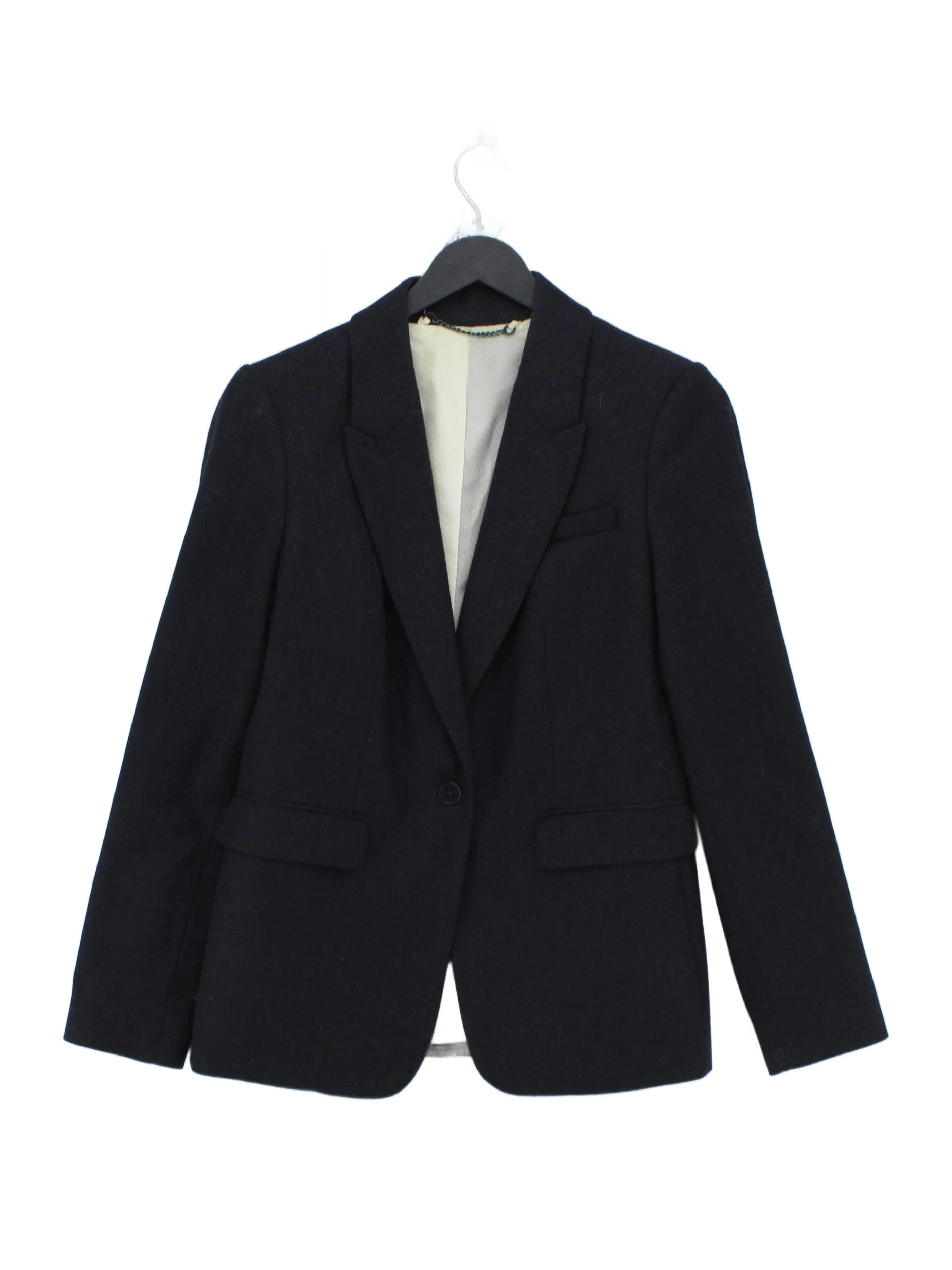 Jigsaw Women's Blazer UK 10 Grey Wool