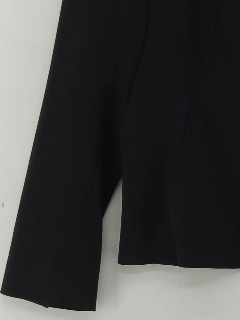 Jigsaw Women's Blazer UK 14 Black Wool - Image 4