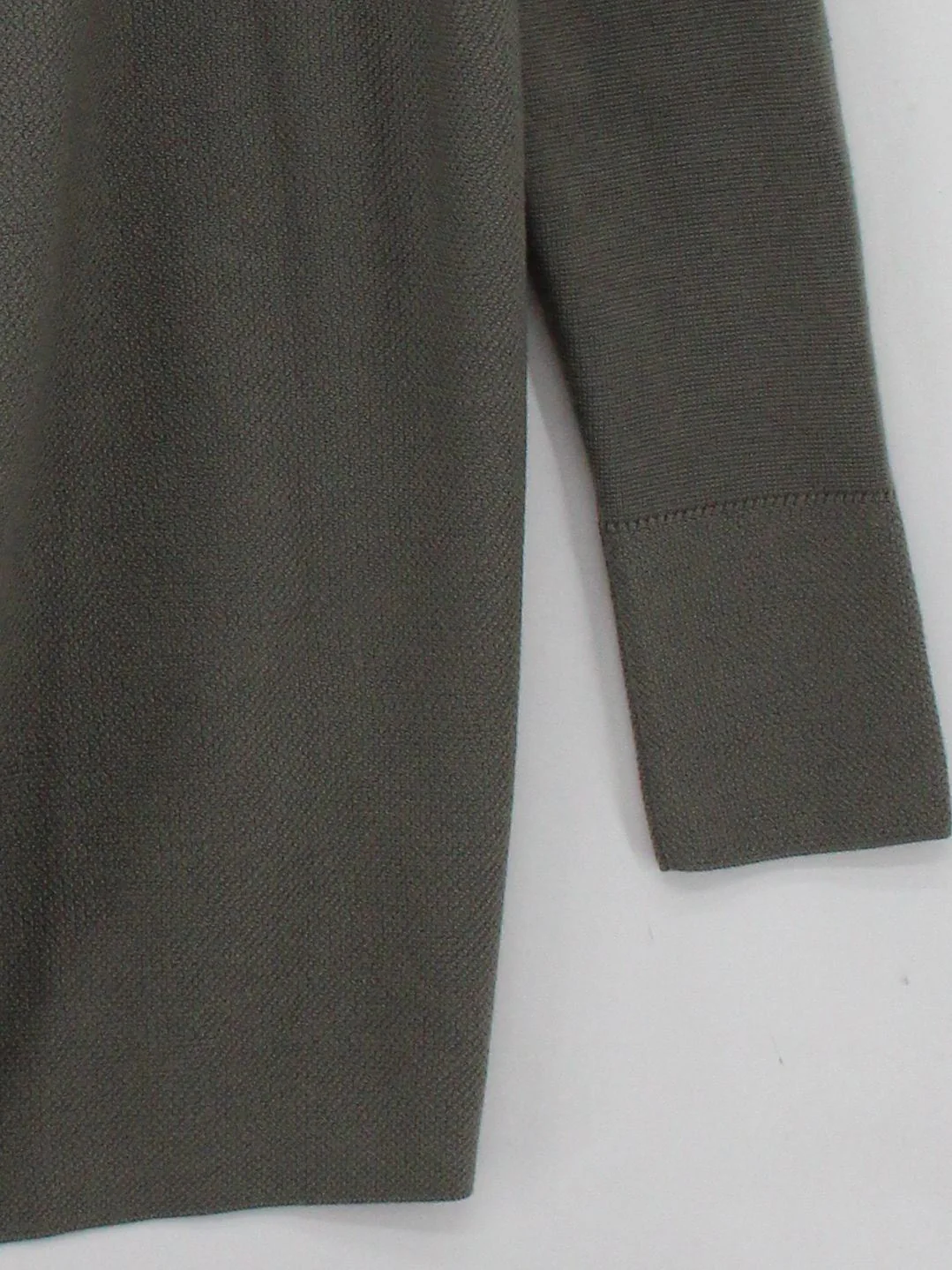 Jigsaw Women's Cardigan L Green 100% Wool Collared Cardigan - Image 4