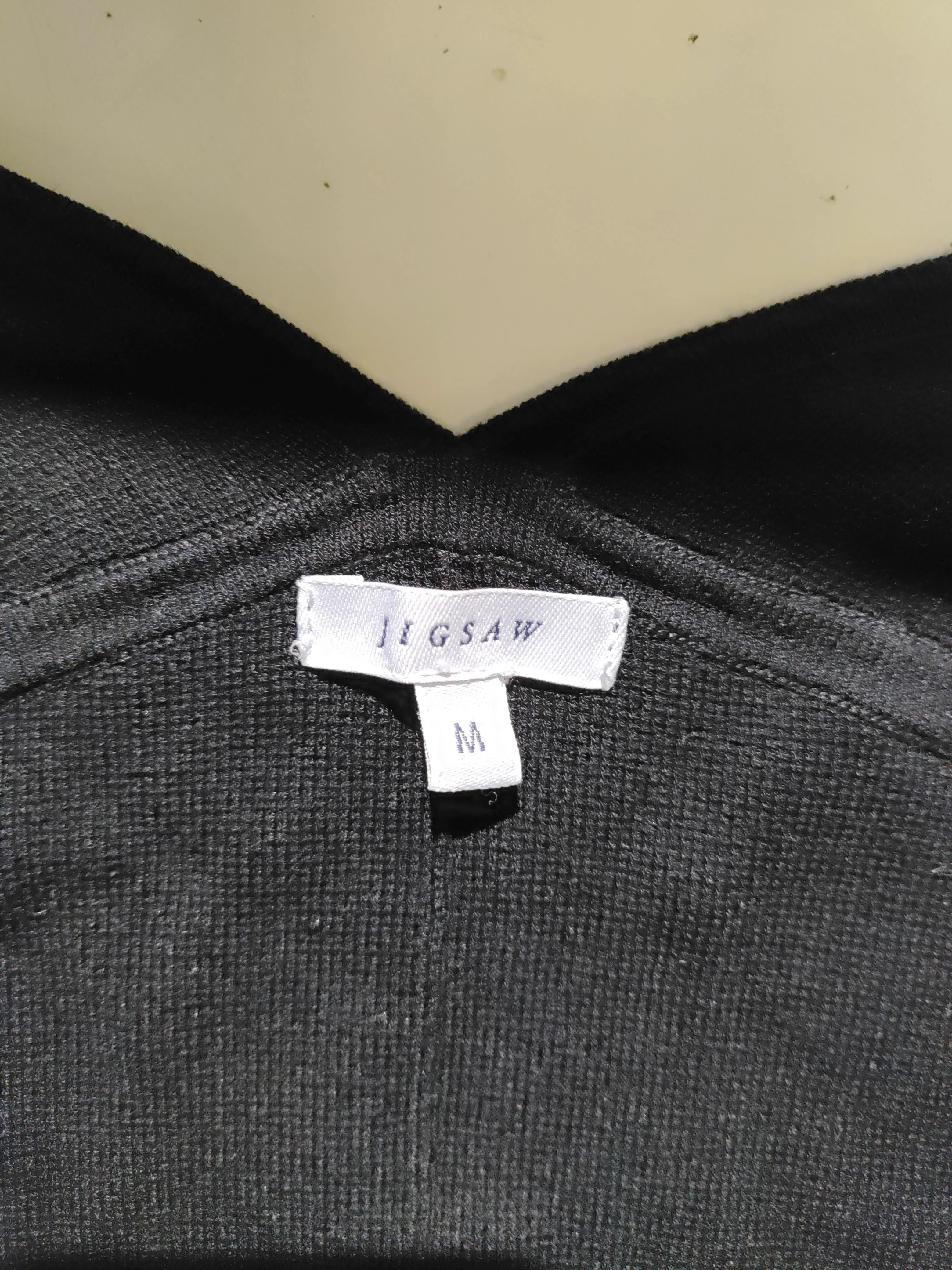 Jigsaw Women's Cardigan M Black Viscose with Polyester V-Neck Cardigan - Image 5