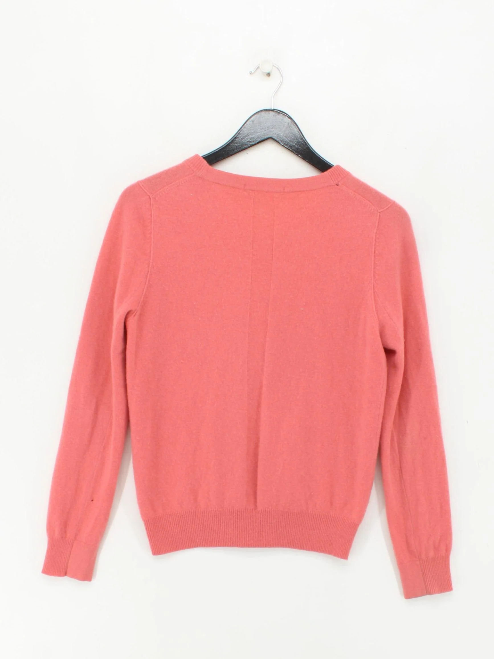 Jigsaw Women's Cardigan M Pink 100% Cashmere Crew Neck Cardigan - Image 2