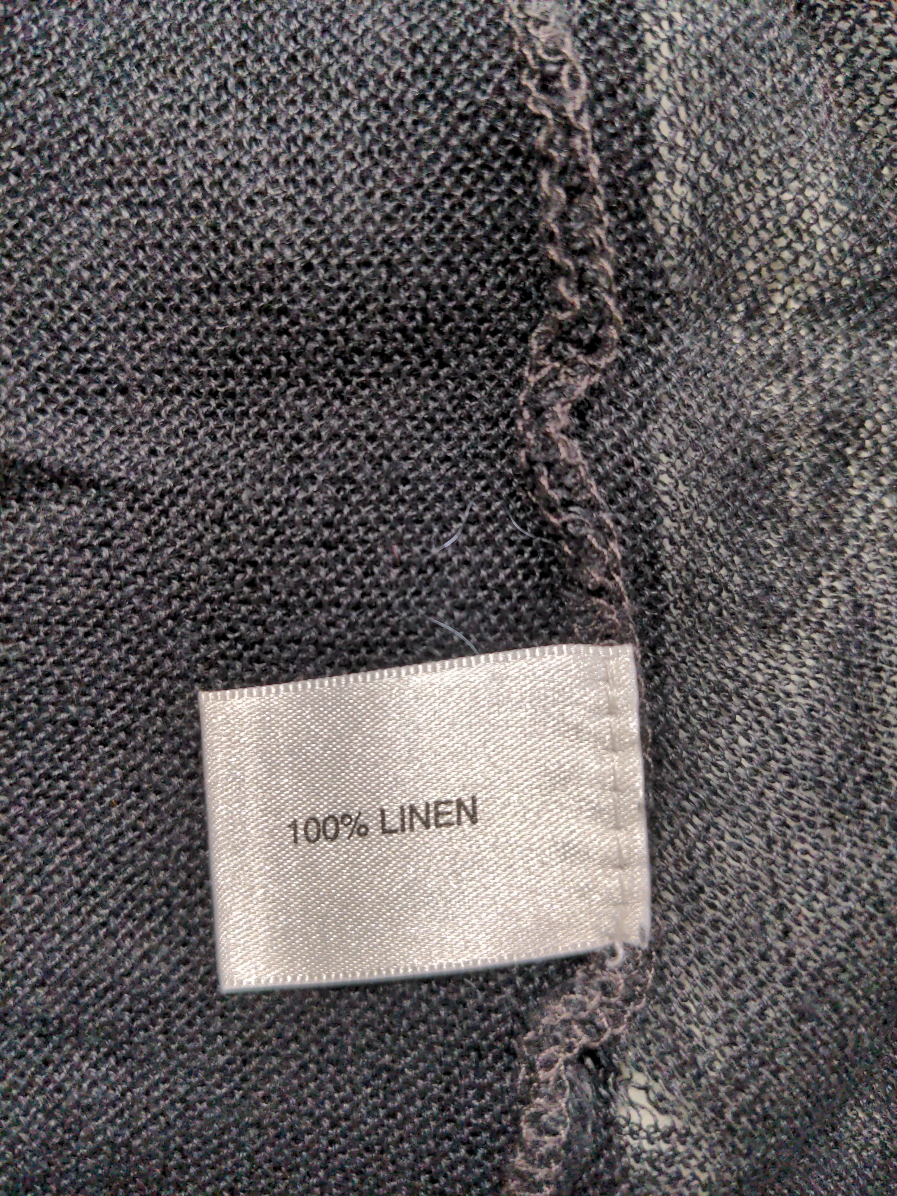 Jigsaw Women's Cardigan S Black 100% Linen V-Neck Cardigan - Image 7