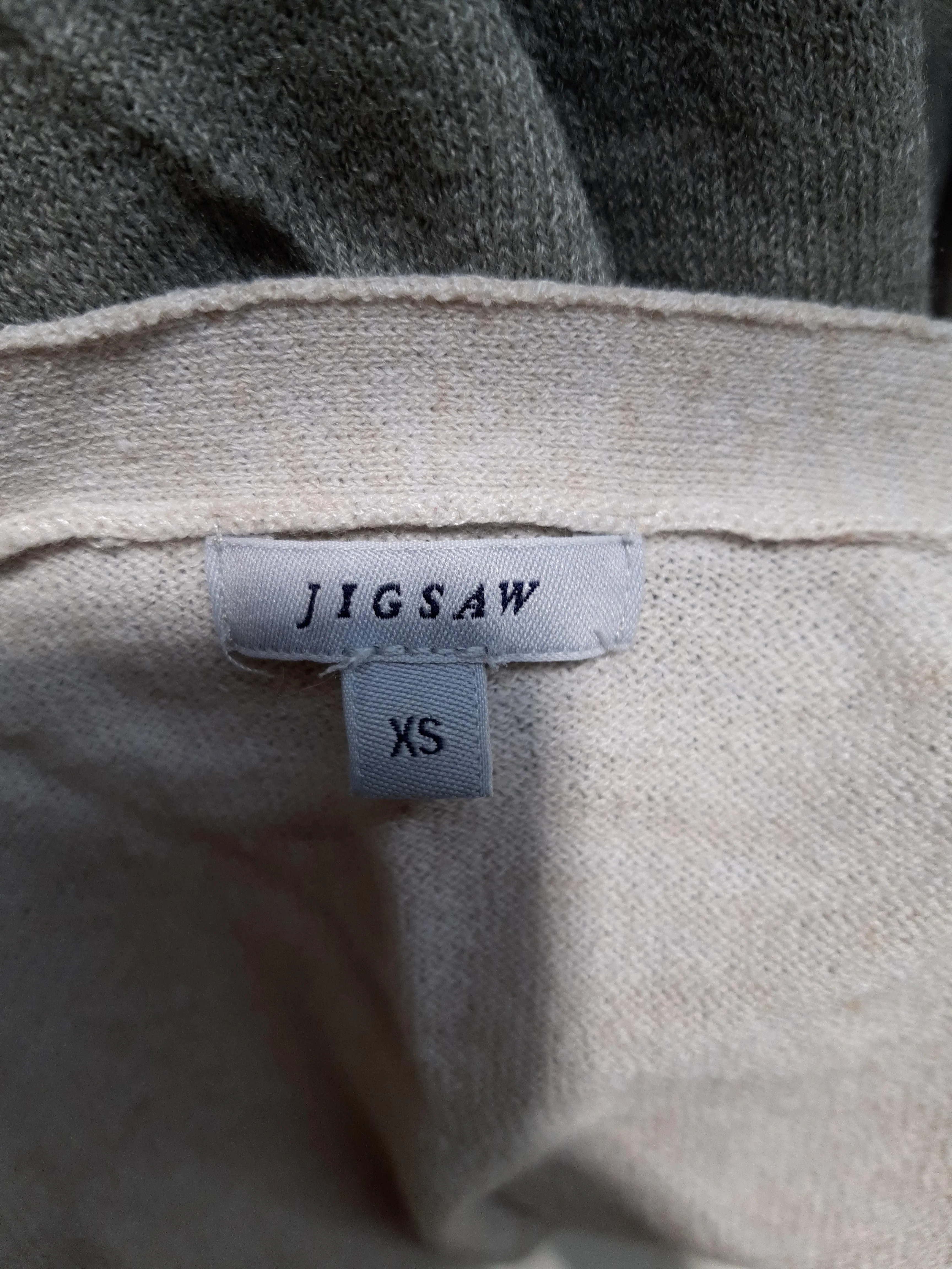 Jigsaw Women's Cardigan XS Multi Wool with Polyester, Polyamide V-Neck Cardigan - Image 5