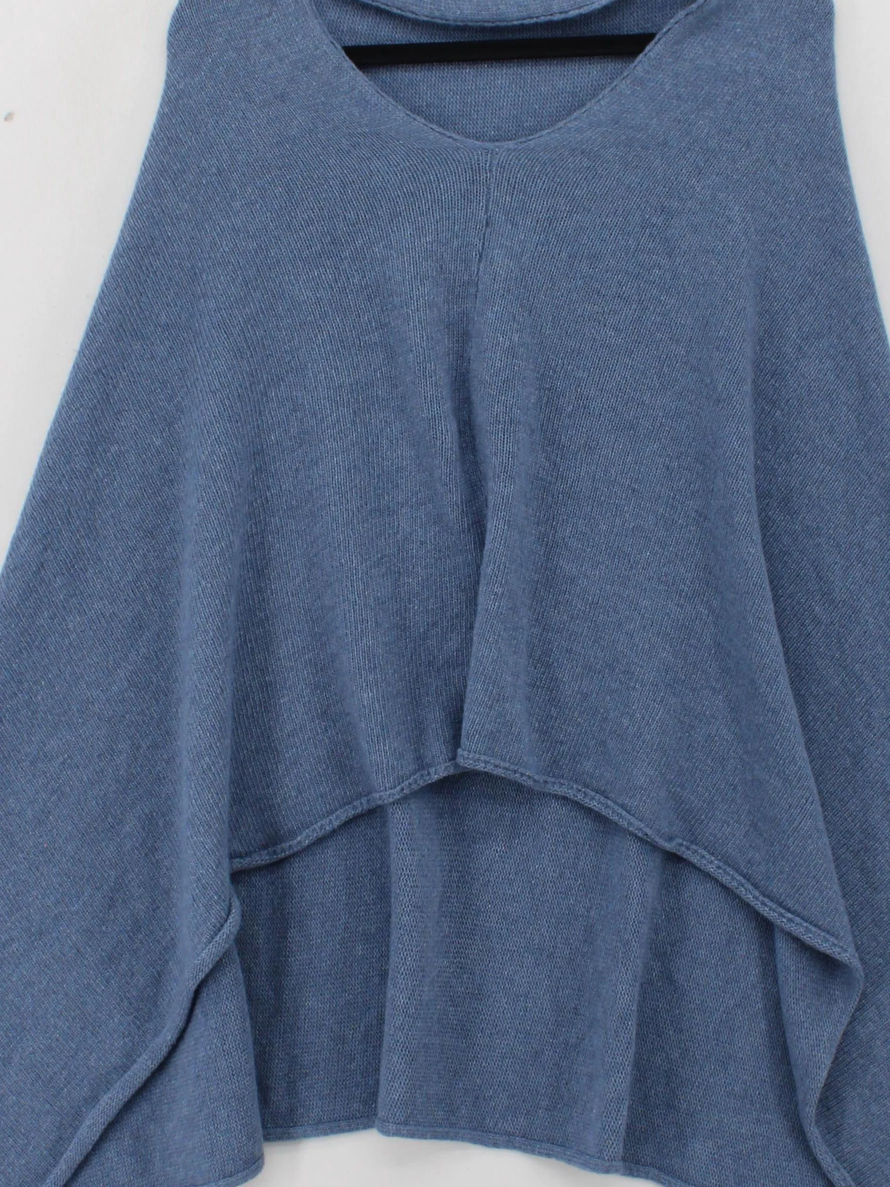 Jigsaw Women's Coat Blue Wool with Viscose, Polyamide, Cashmere Overcoat - Image 3