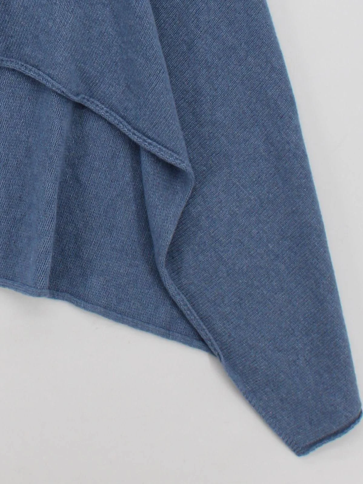 Jigsaw Women's Coat Blue Wool with Viscose, Polyamide, Cashmere Overcoat - Image 4