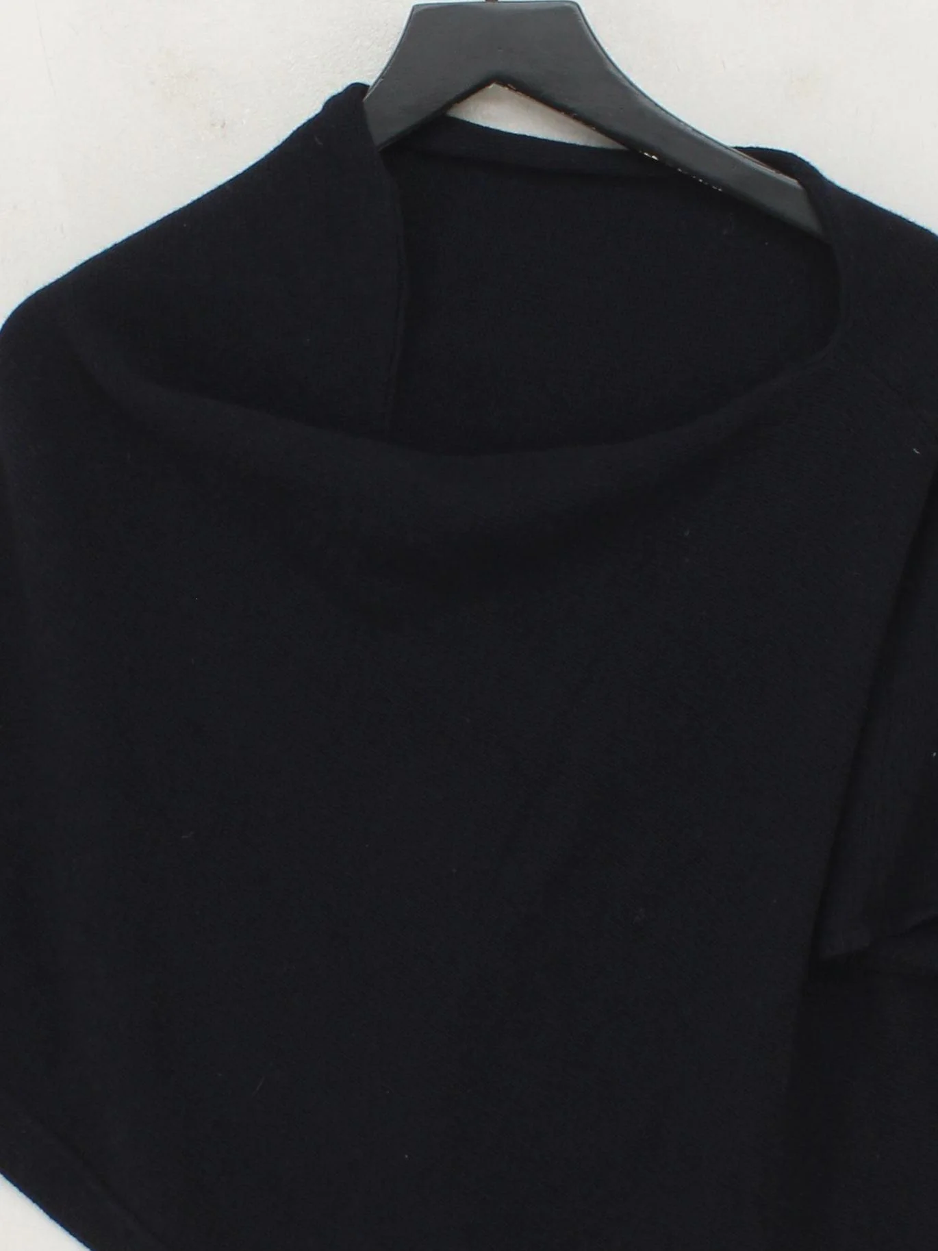Jigsaw Women's Coat M Black Wool with Viscose, Polyamide, Cashmere Overcoat - Image 3