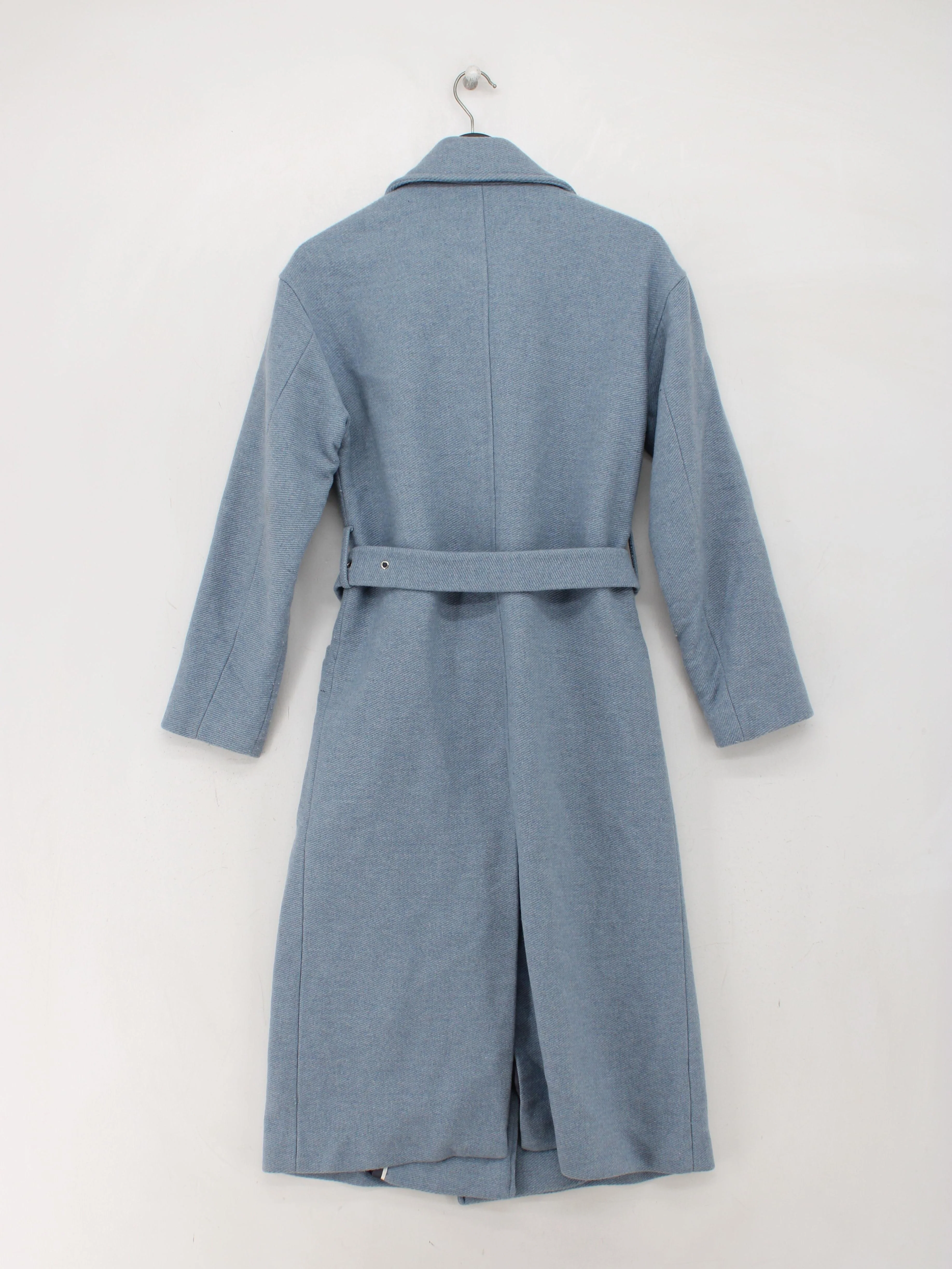 Jigsaw Women's Coat UK 6 Blue Wool - Image 2