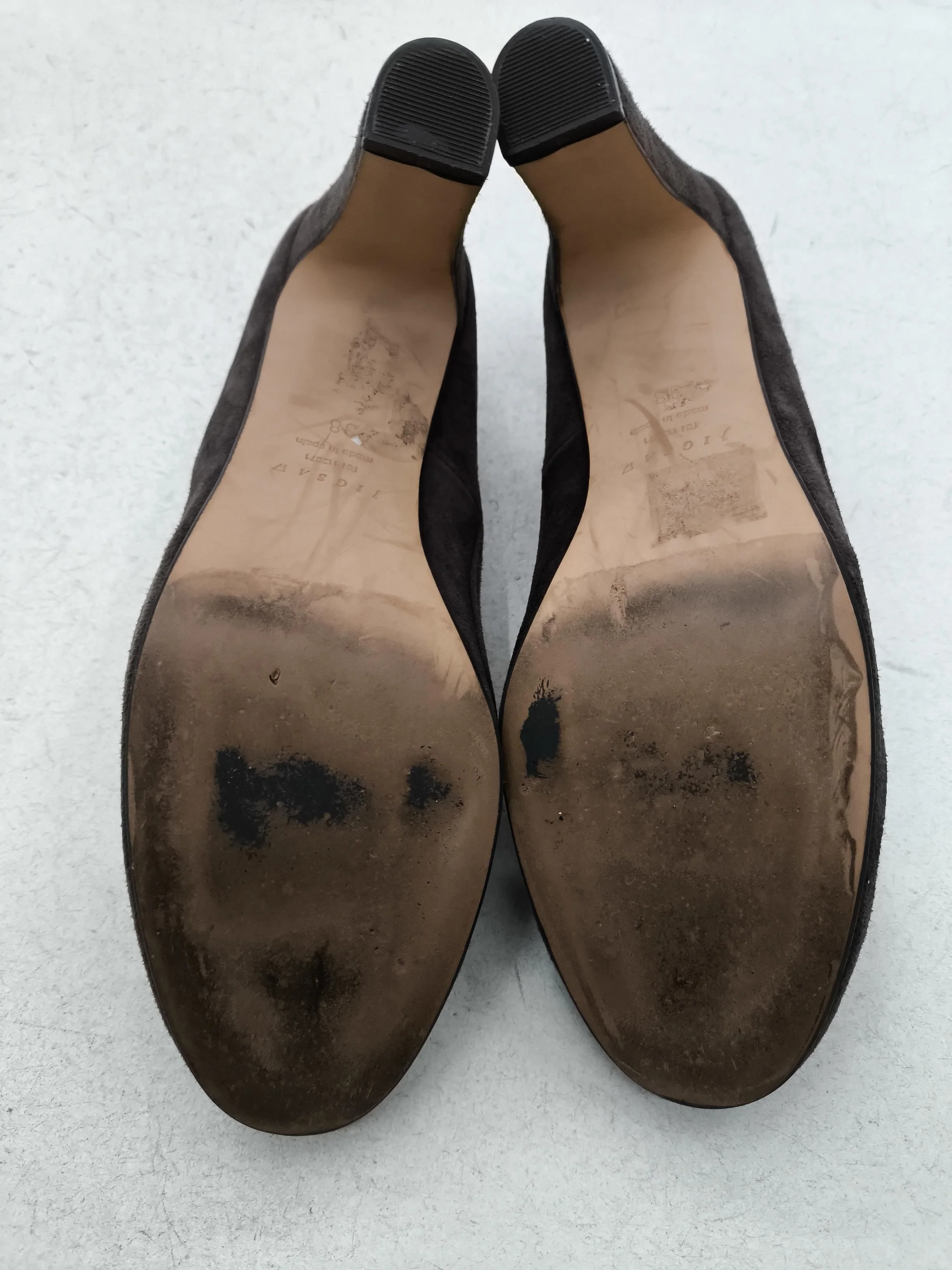 Jigsaw Women's Heels UK 5 Brown 100% Suede Court - Image 7