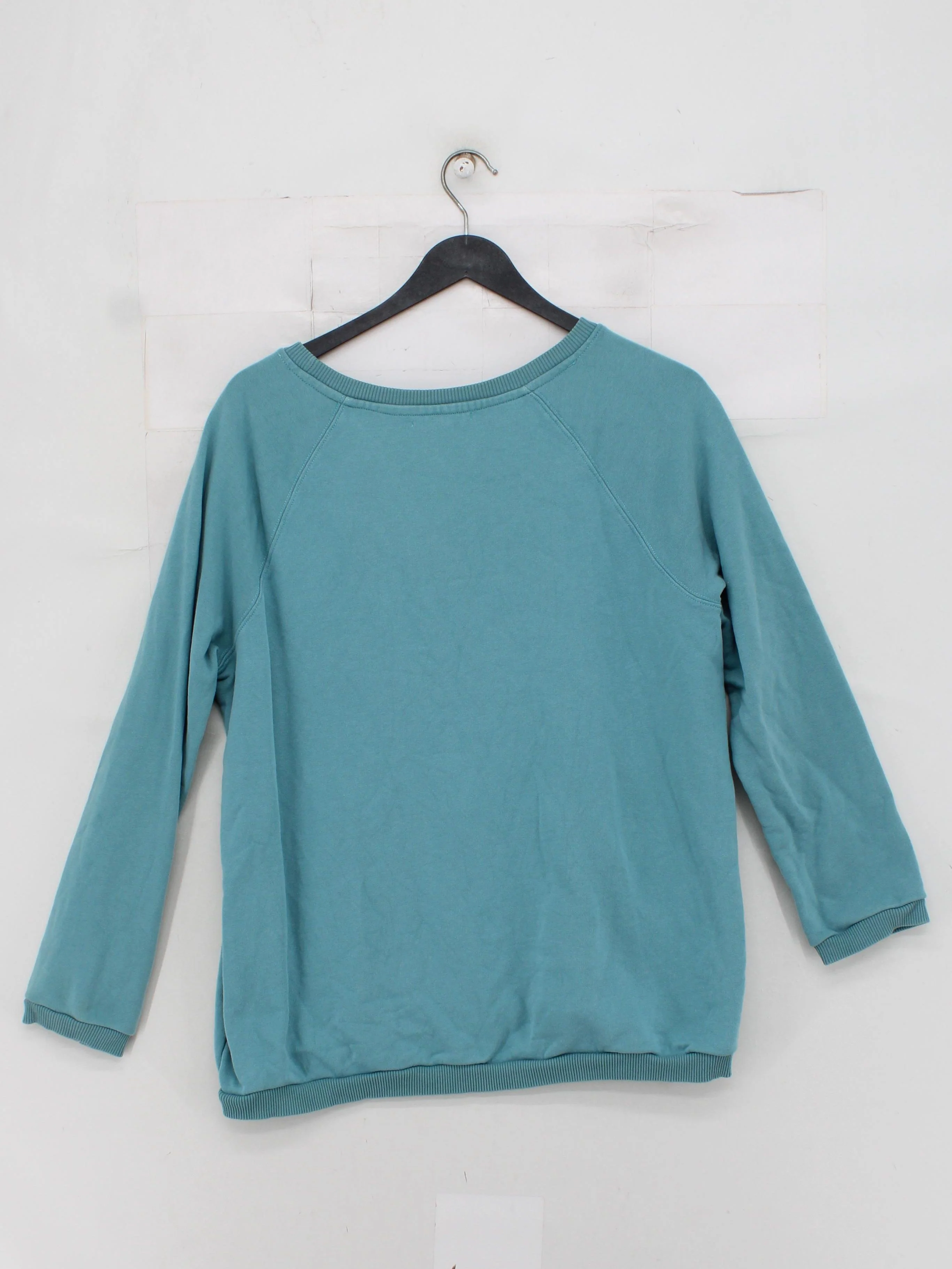 Jigsaw Women's Hoodie M Blue 100% Cotton Pullover - Image 2