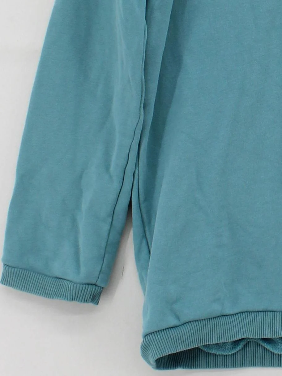 Jigsaw Women's Hoodie M Blue 100% Cotton Pullover - Image 4
