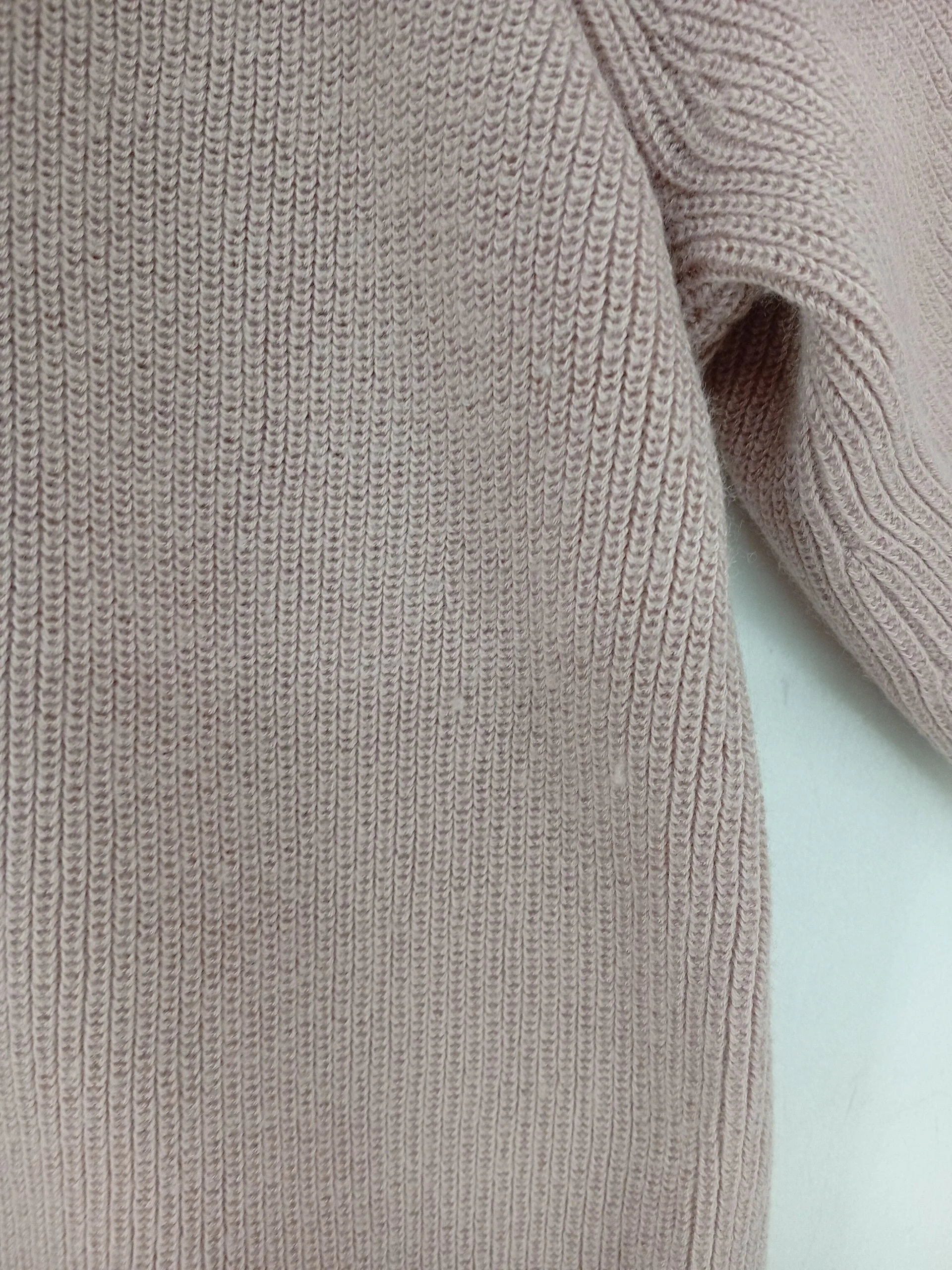 Jigsaw Women's Jumper L Pink Wool - Image 5