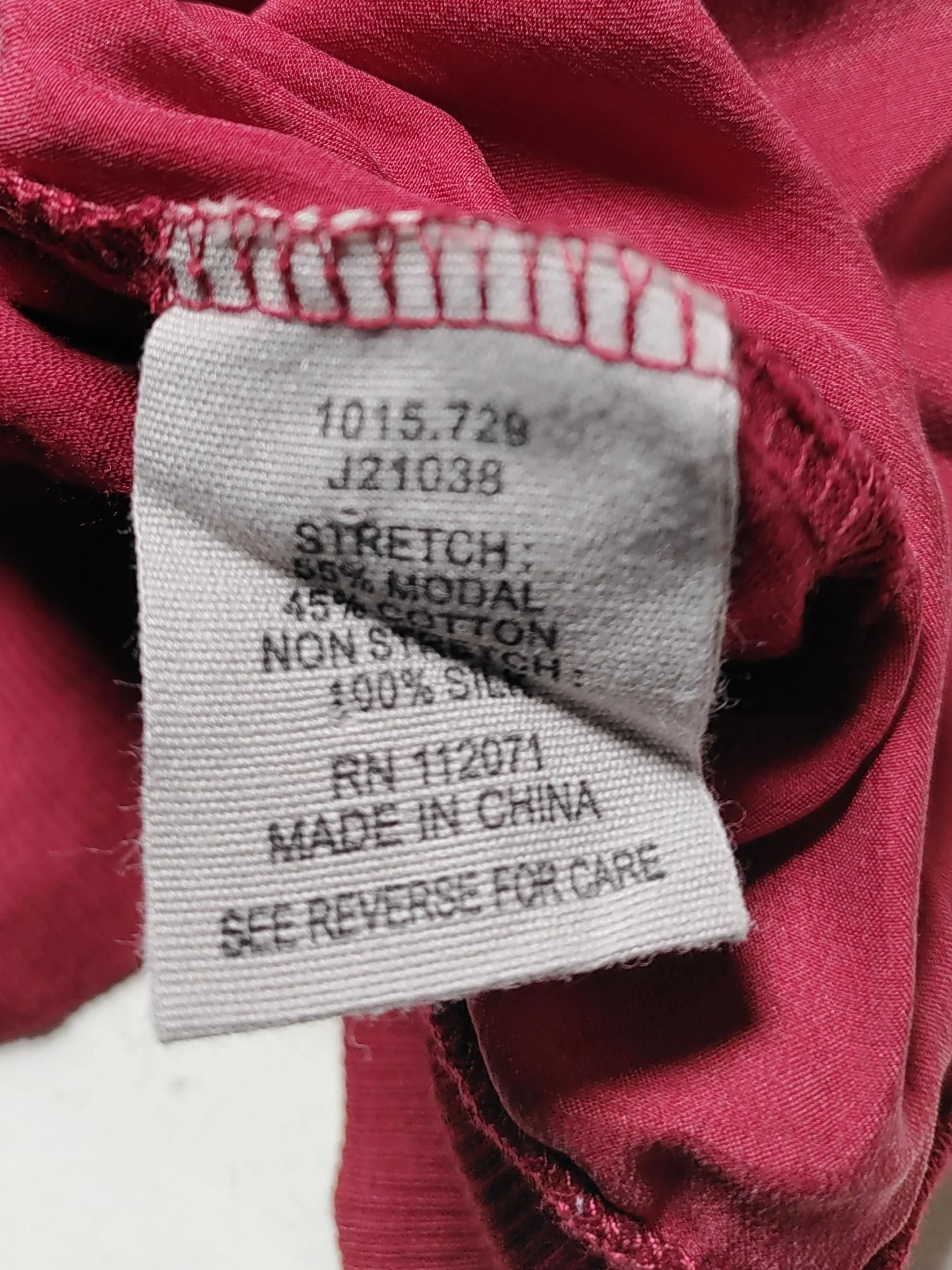 Jigsaw Women's Jumper L Red Cotton with Viscose, Silk Round Neck Pullover - Image 6