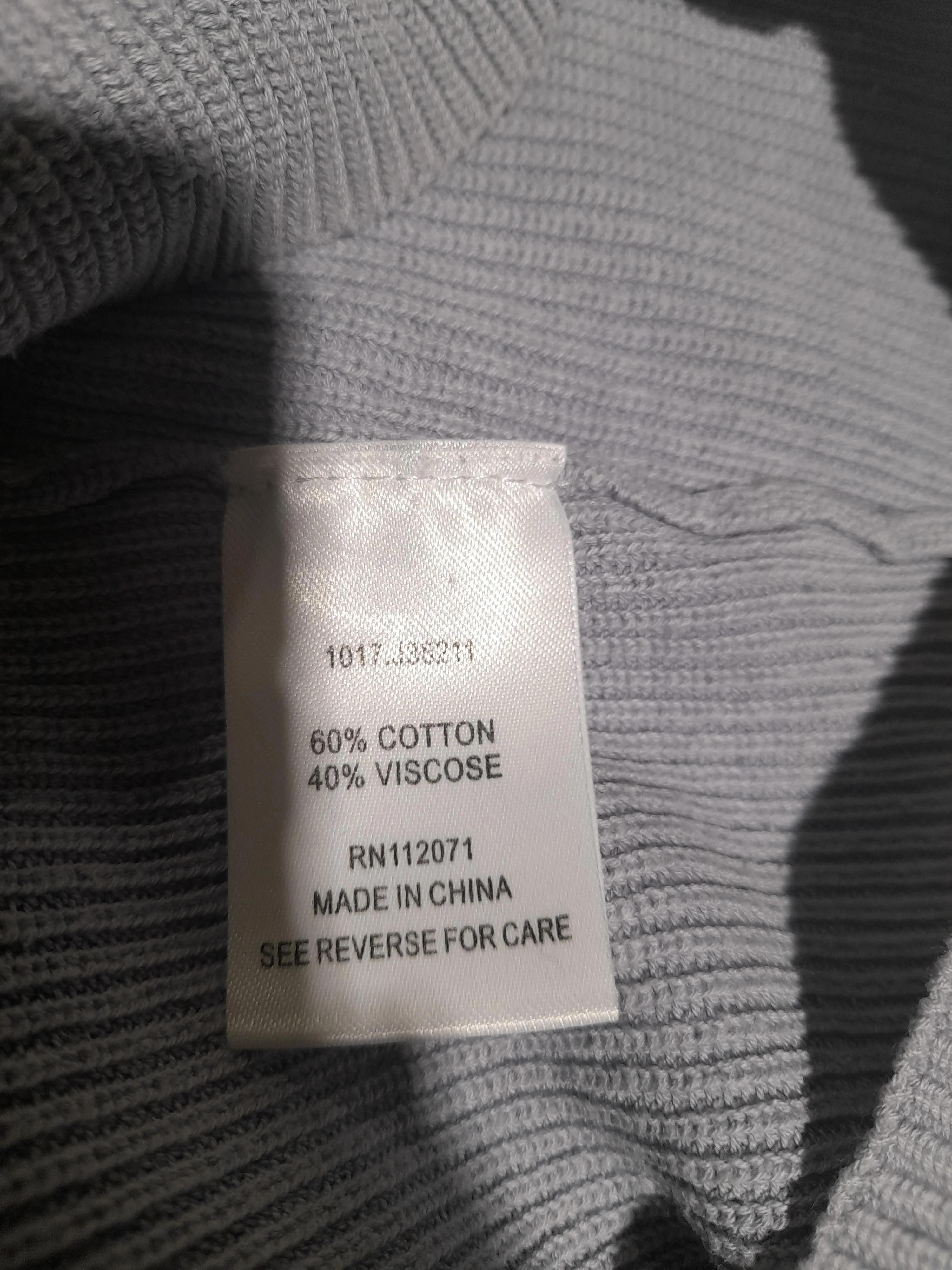 Jigsaw Women's Jumper S Grey Cotton with Viscose Round Neck Pullover - Image 6