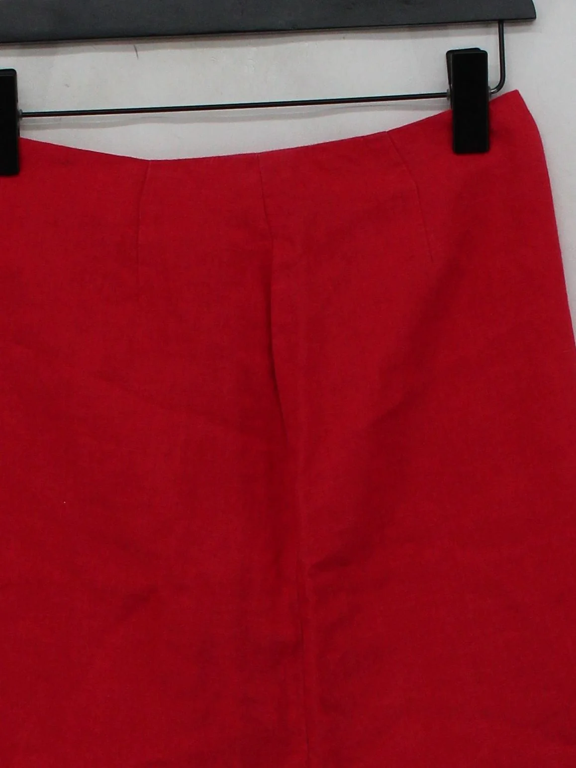 Jigsaw Women's Midi Skirt S Red 100% Linen Midi Straight & Pencil - Image 3