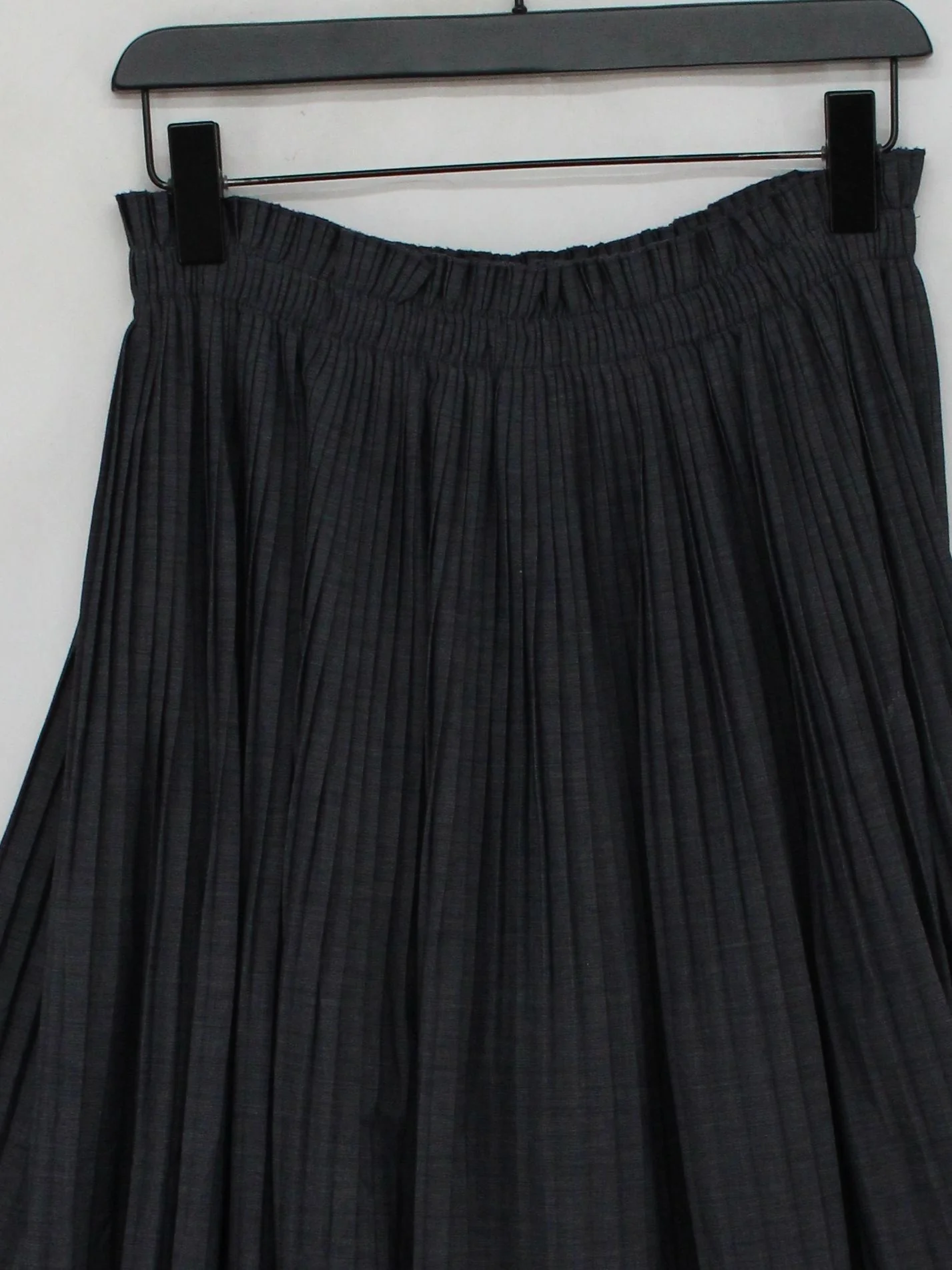 Jigsaw Women's Midi Skirt UK 10 Grey Polyester with Viscose, Elastane Pleated - Image 3