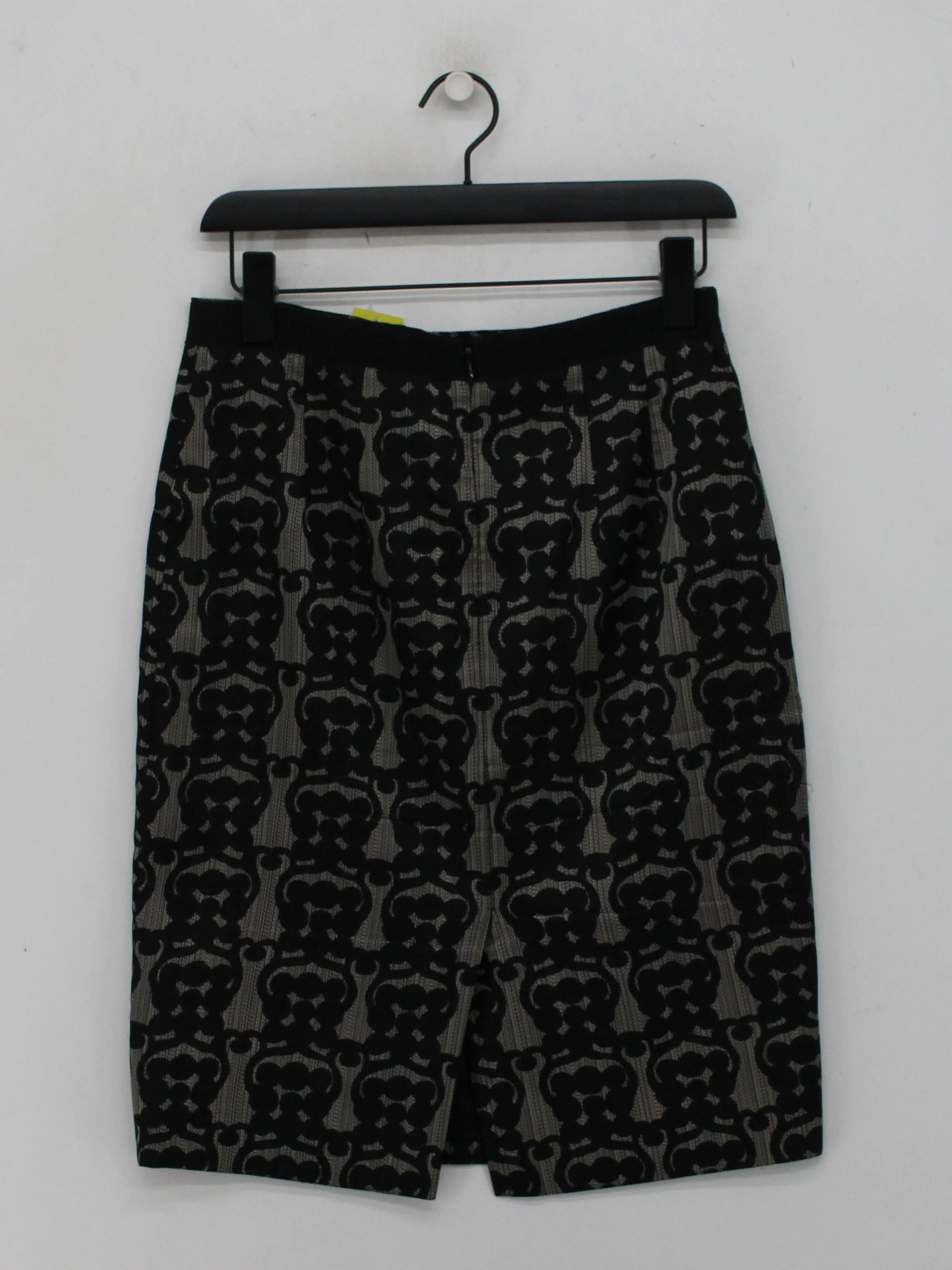 Jigsaw Women's Mini Skirt M Black Polyester with Cotton, Acrylic, Acetate Mini - Image 2