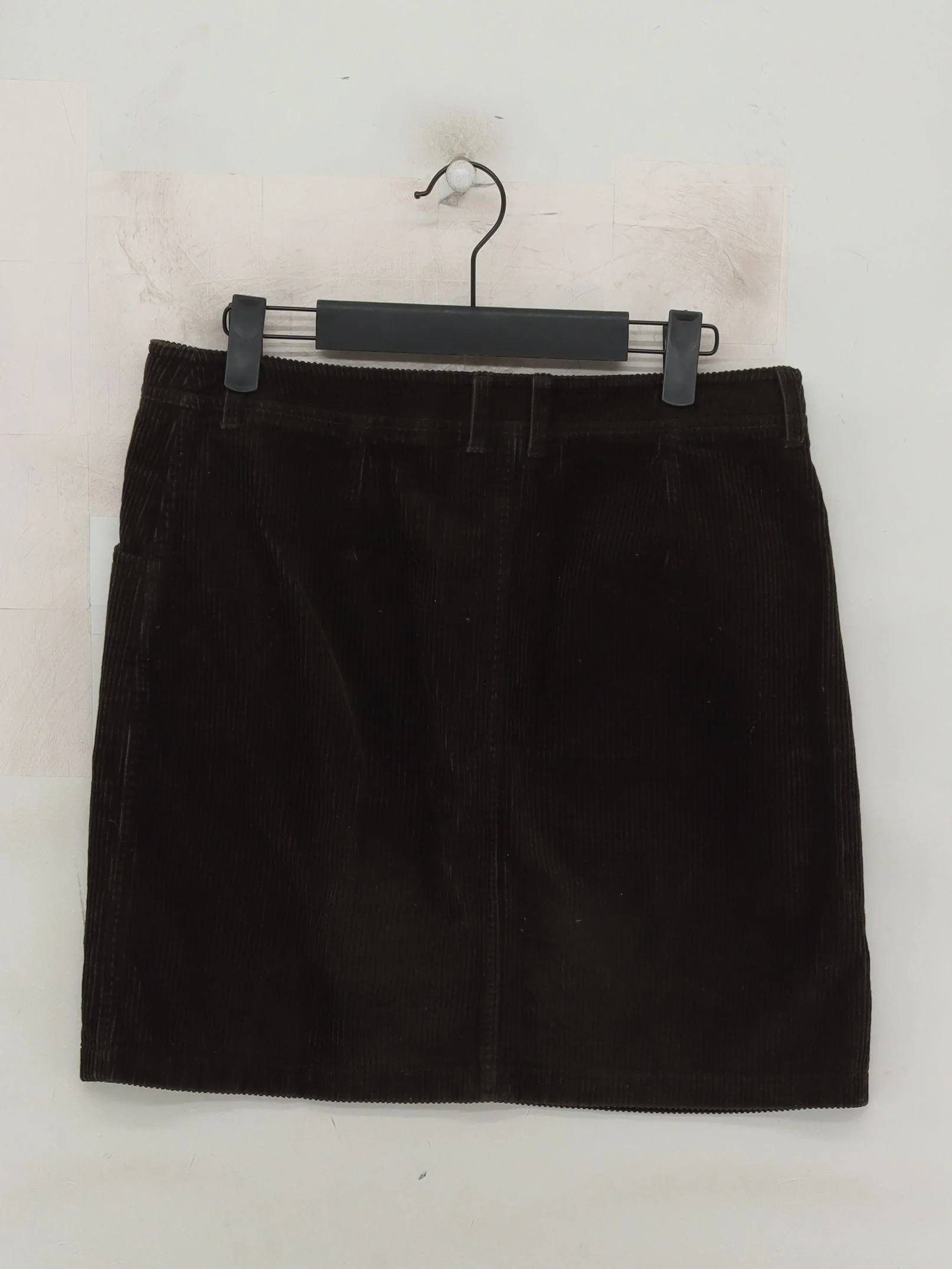 Jigsaw Women's Mini Skirt UK 10 Brown 100% Cotton Short Mini - Image 2