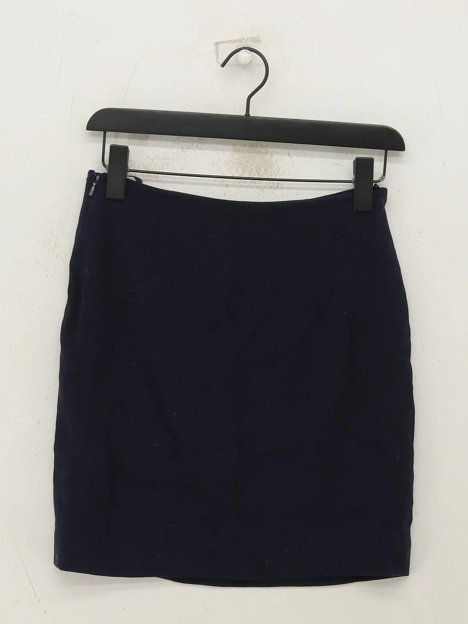 Jigsaw Women's Mini Skirt UK 12 Blue Wool with Polyamide, Viscose Short Mini - Image 2