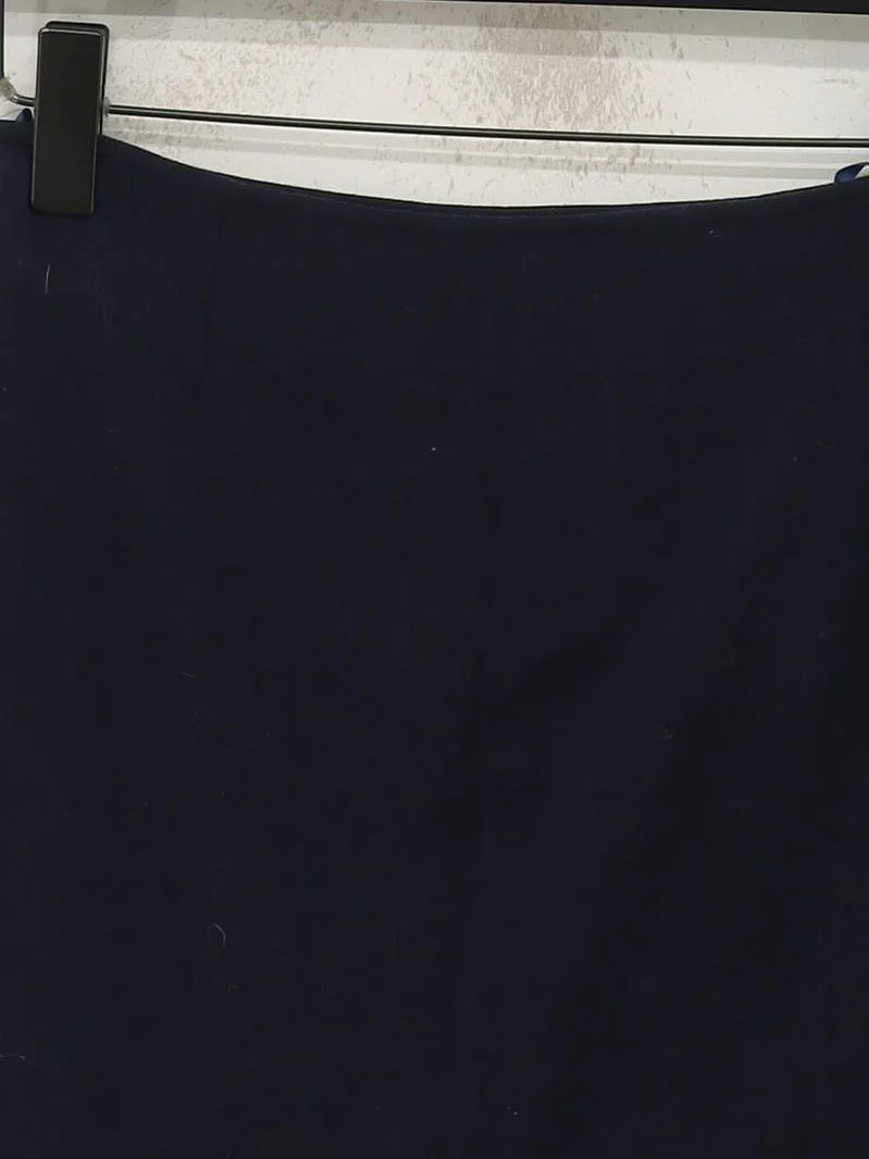 Jigsaw Women's Mini Skirt UK 12 Blue Wool with Polyamide, Viscose Short Mini - Image 3