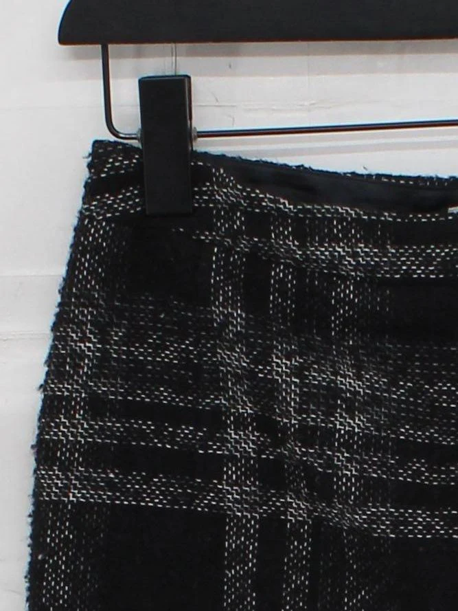 Jigsaw Women's Mini Skirt UK 8 Black Polyester - Image 4