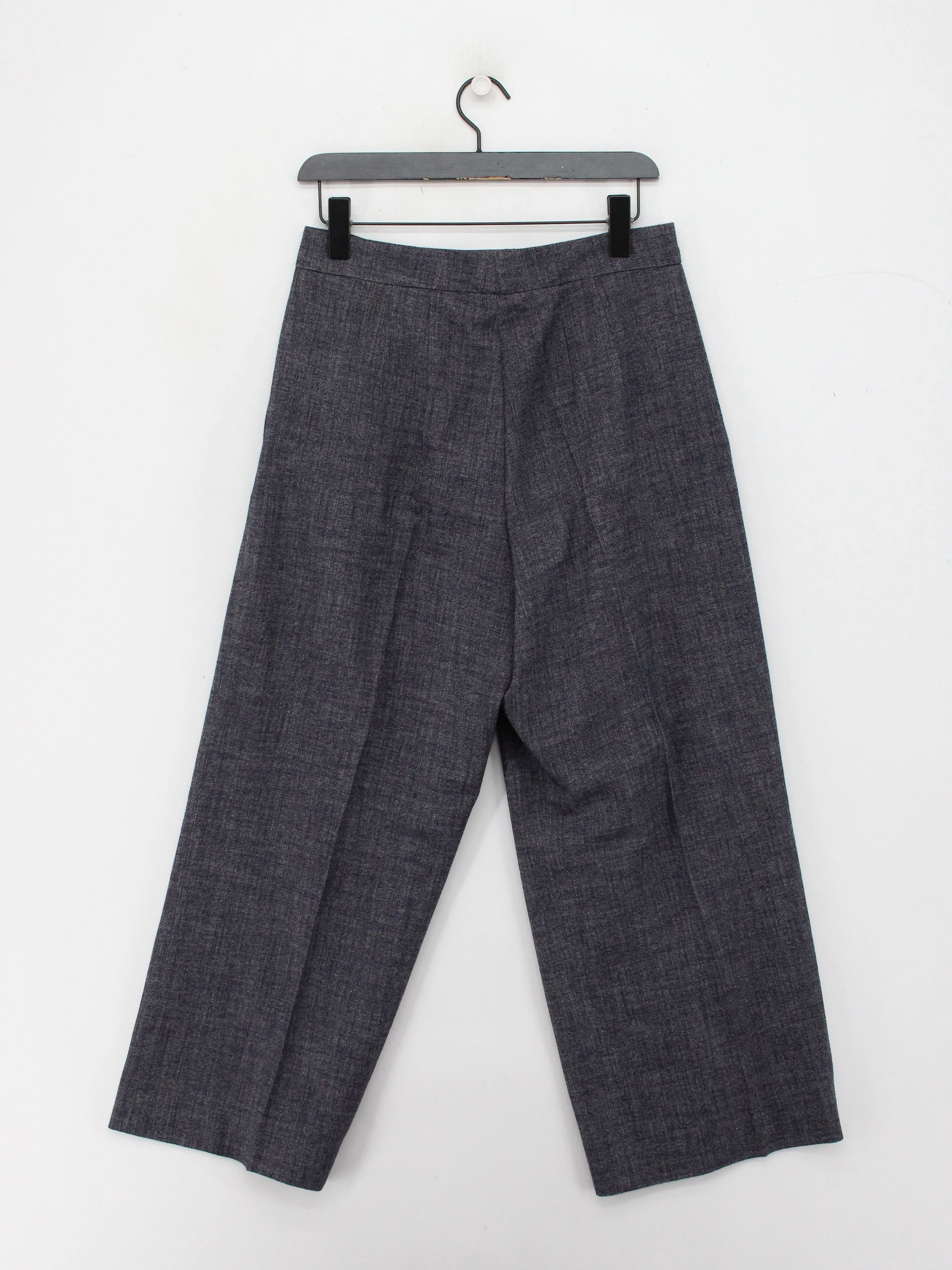 Jigsaw Women's Suit Trousers UK 12 Grey Viscose - Image 2