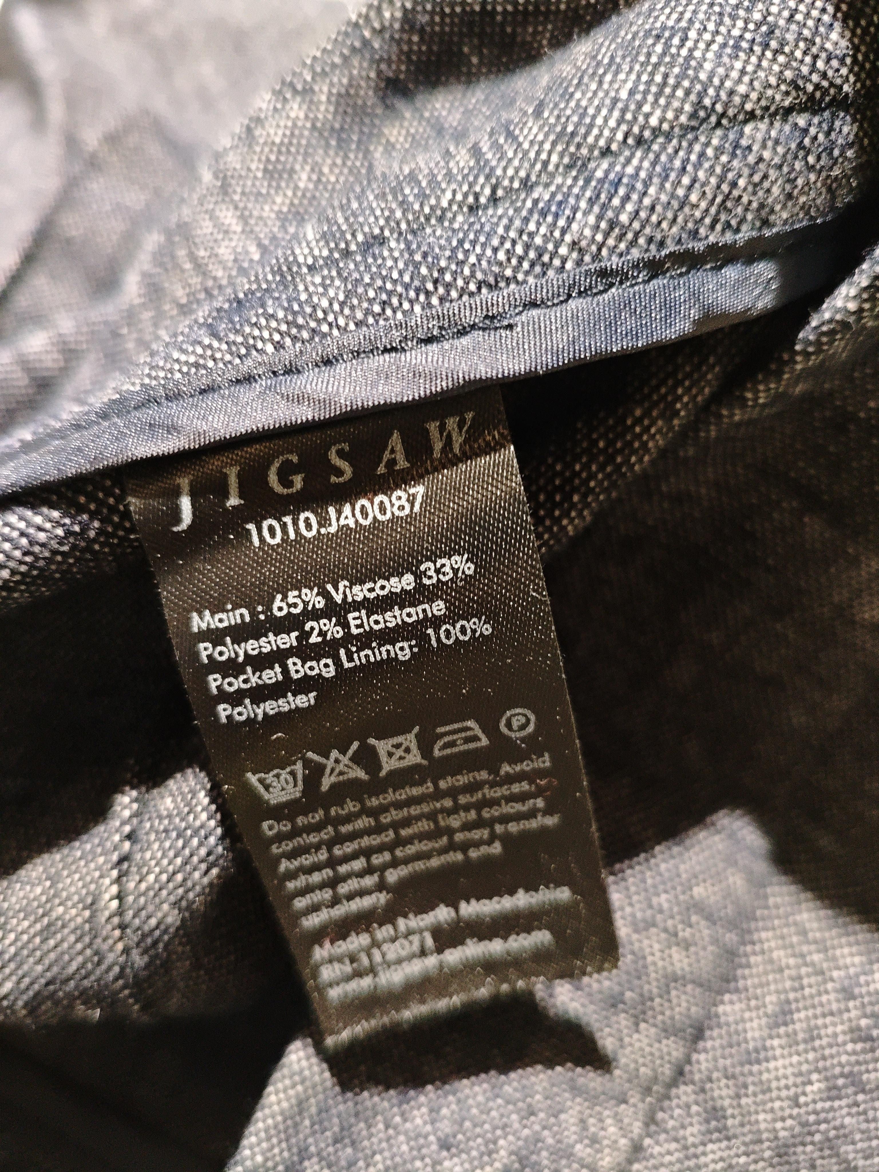 Jigsaw Women's Suit Trousers UK 12 Grey Viscose - Image 6
