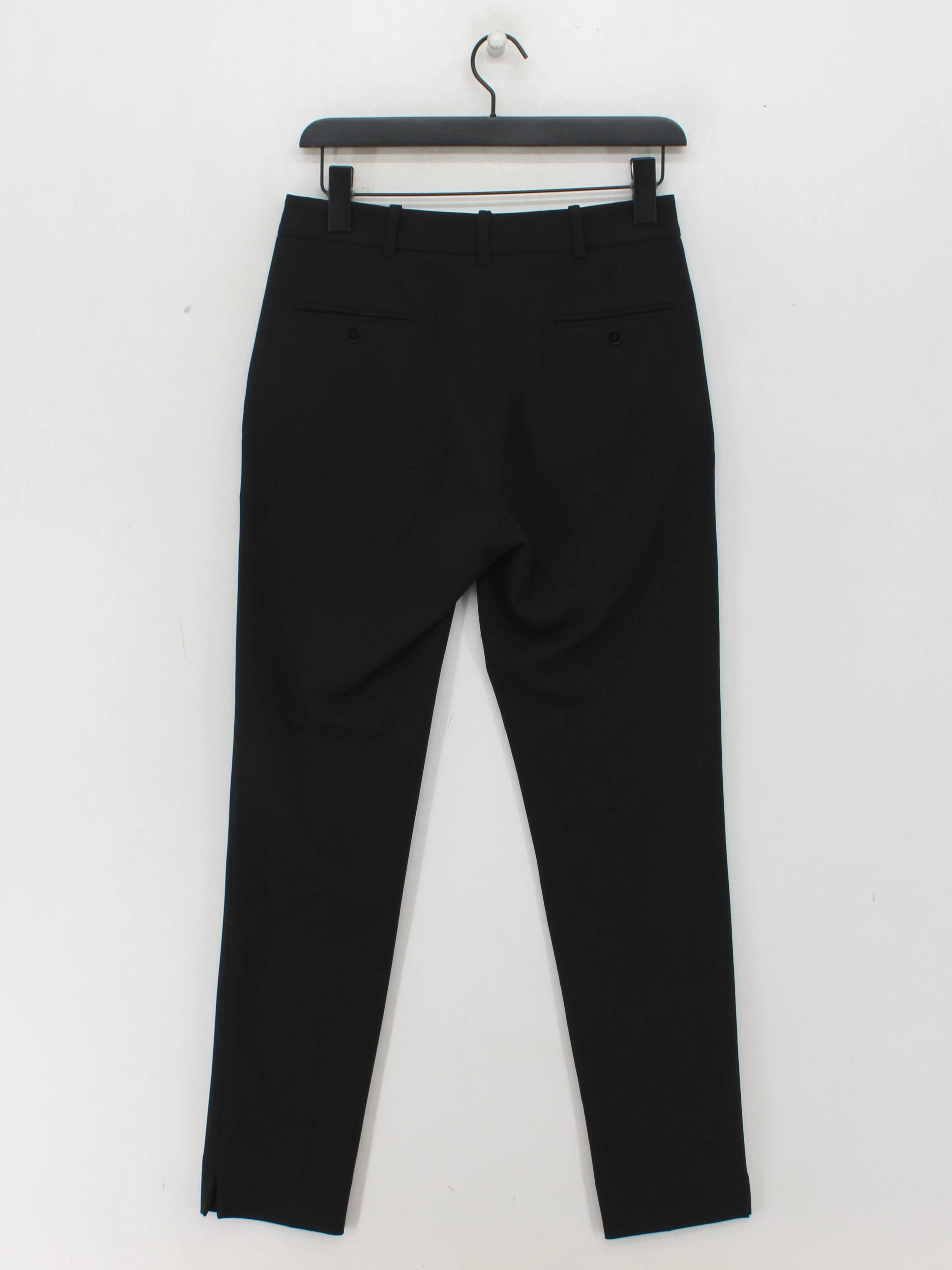 Jigsaw Women's Suit Trousers UK 8 Black Polyester - Image 2