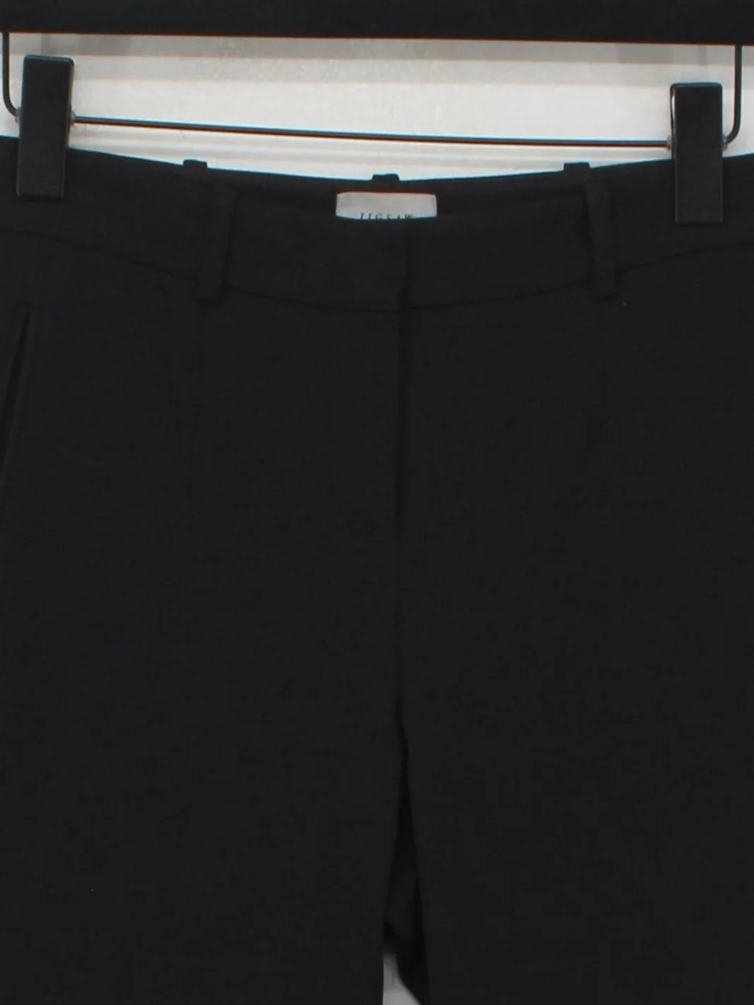 Jigsaw Women's Suit Trousers UK 8 Black Polyester - Image 3