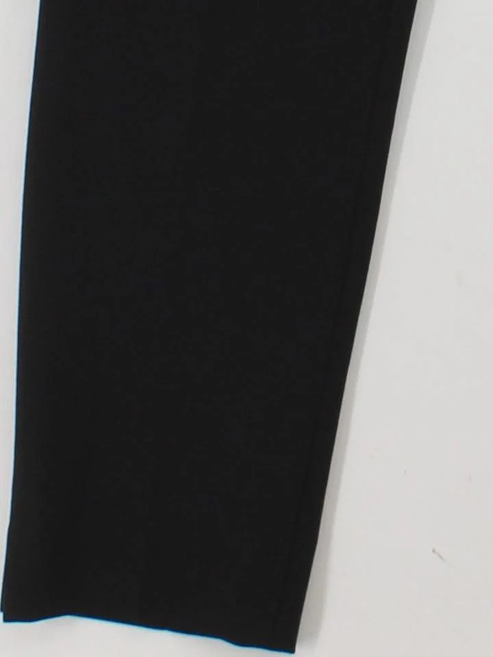 Jigsaw Women's Suit Trousers UK 8 Black Polyester - Image 4