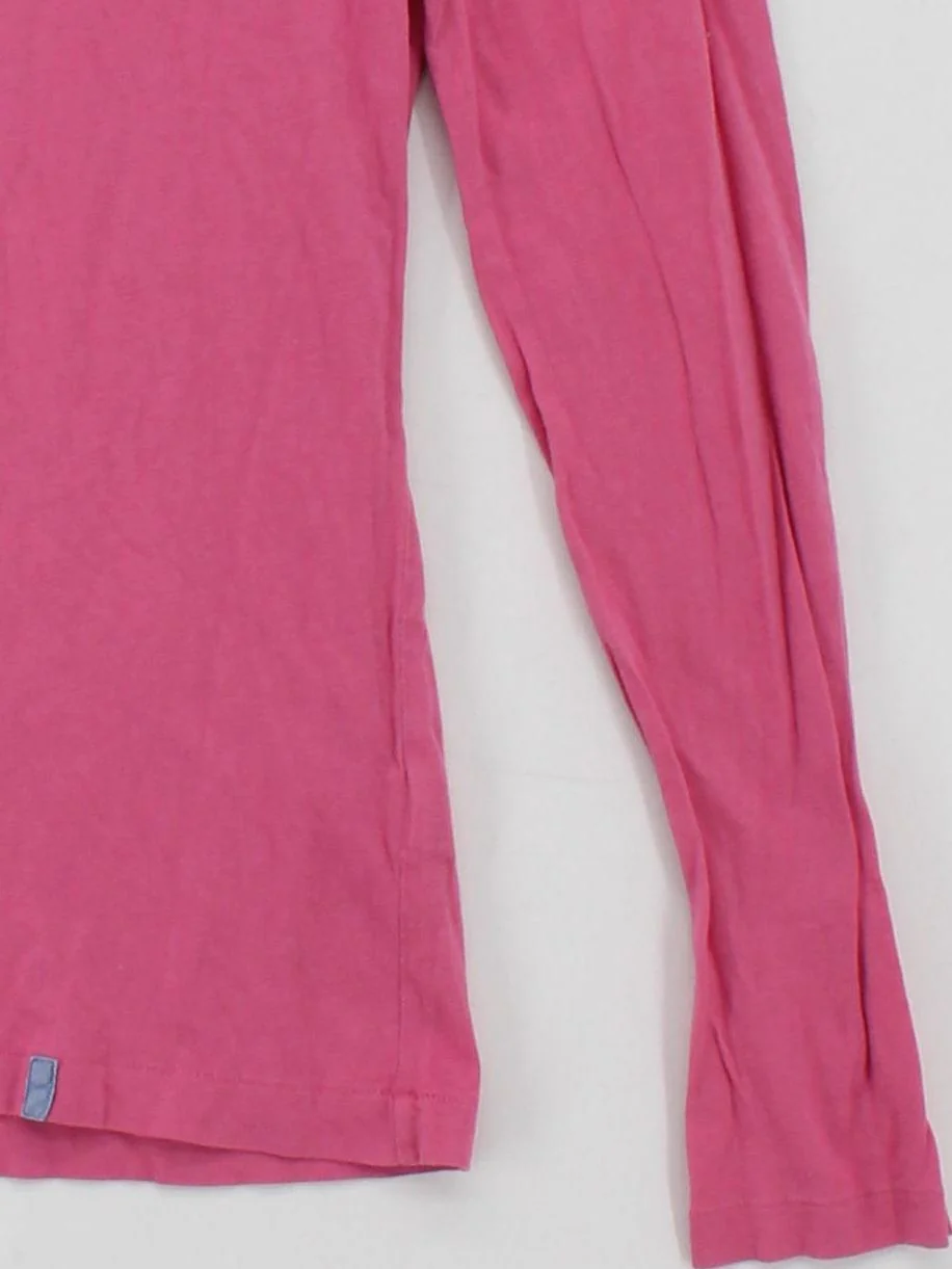 Jigsaw Women's T-Shirt S Pink 100% Cotton Short Sleeve Round Neck Basic - Image 4