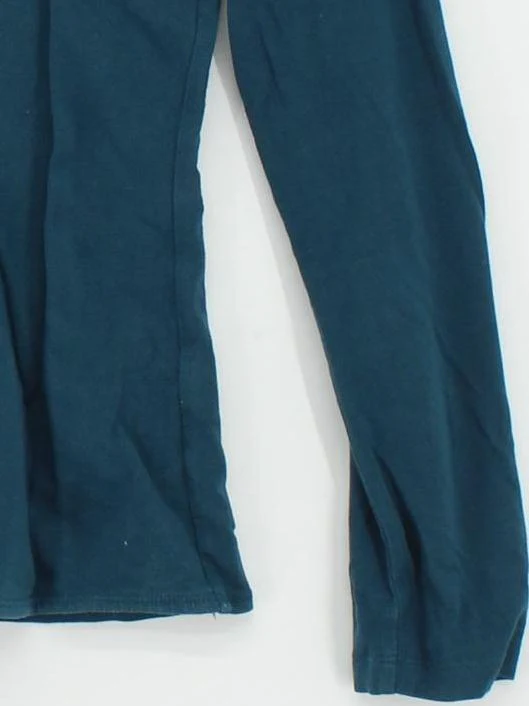 Jigsaw Women's Top M Green Cotton with Elastane Long Sleeve Round Neck Jersey - Image 4