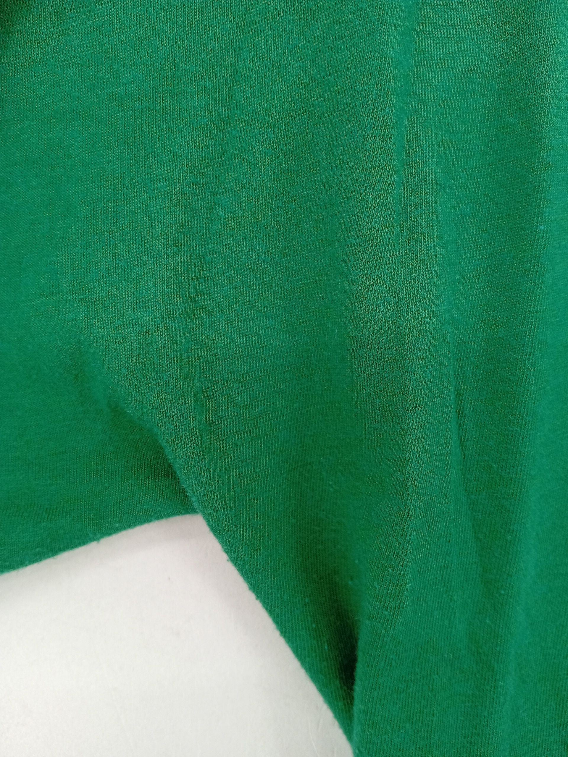 Jigsaw Women's Top M Green Silk with Cotton, Lyocell Modal Basic - Image 7