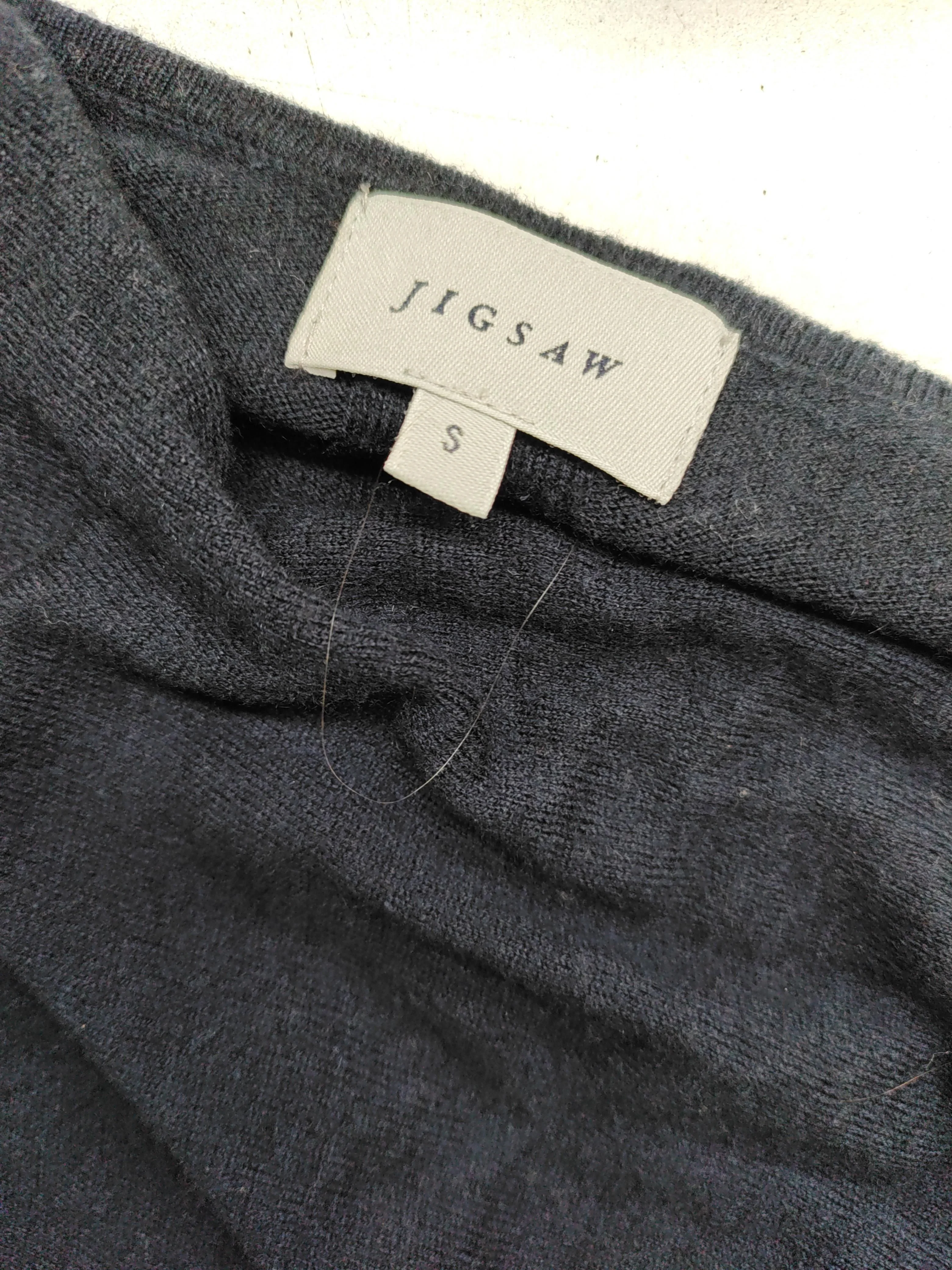 Jigsaw Women's Top S Blue Polyamide with Viscose, Wool, Silk, Cashmere Basic - Image 6