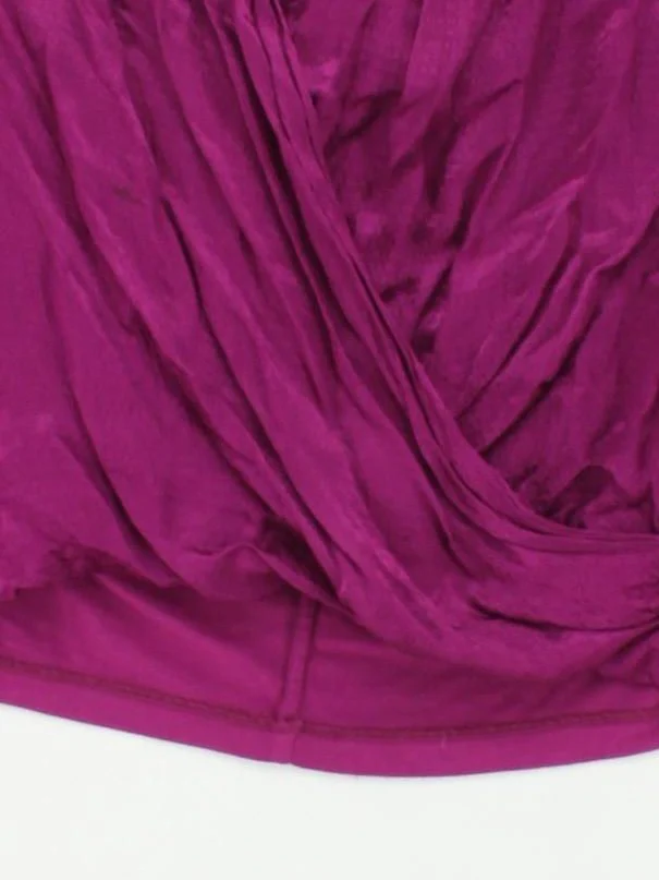 Jigsaw Women's Top S Pink Viscose with Elastane Long Sleeve Round Neck Basic - Image 4