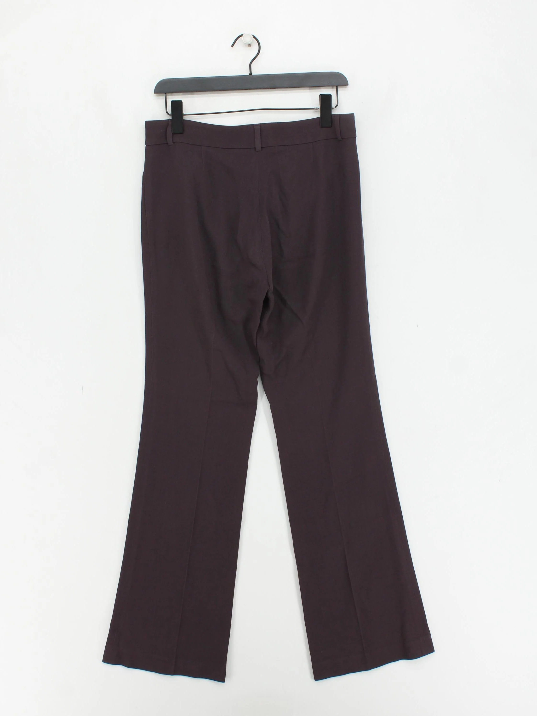 Jigsaw Women's Trousers UK 10 Brown 100% Other Straight Chino - Image 2